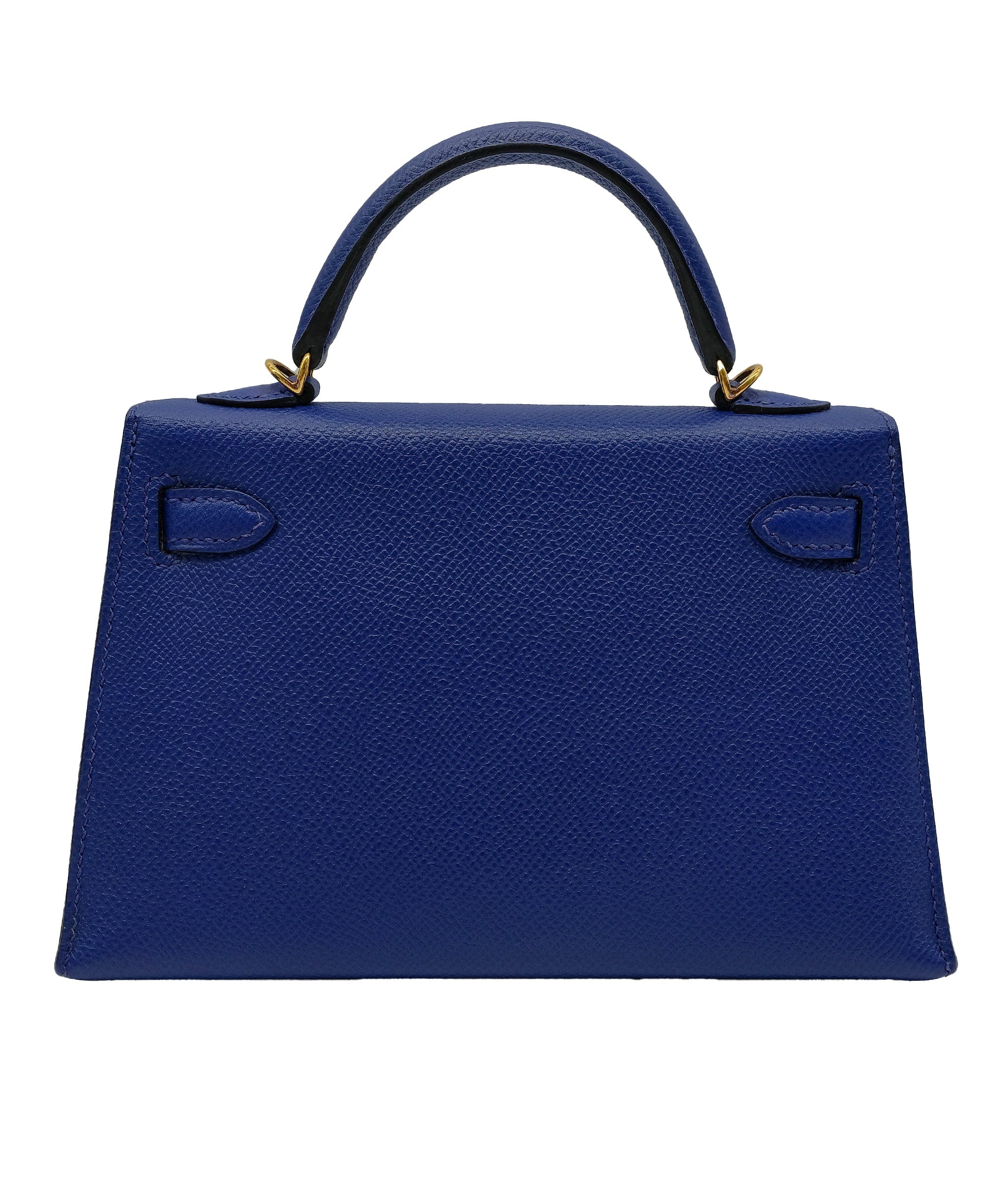 Hermès Hermes Kelly 20 Blue Electric Epsom GHW #C SKC1615