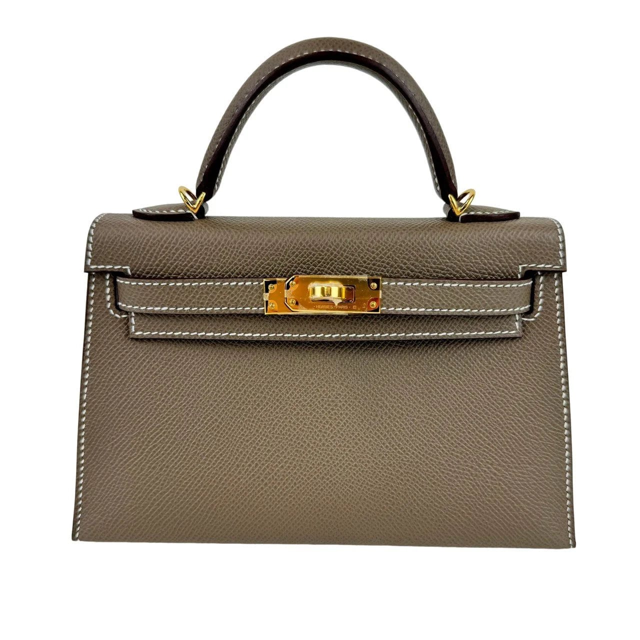 Hermès Hermes Kelly 20 Etoupe Epsom GHW #W SKCB-126887