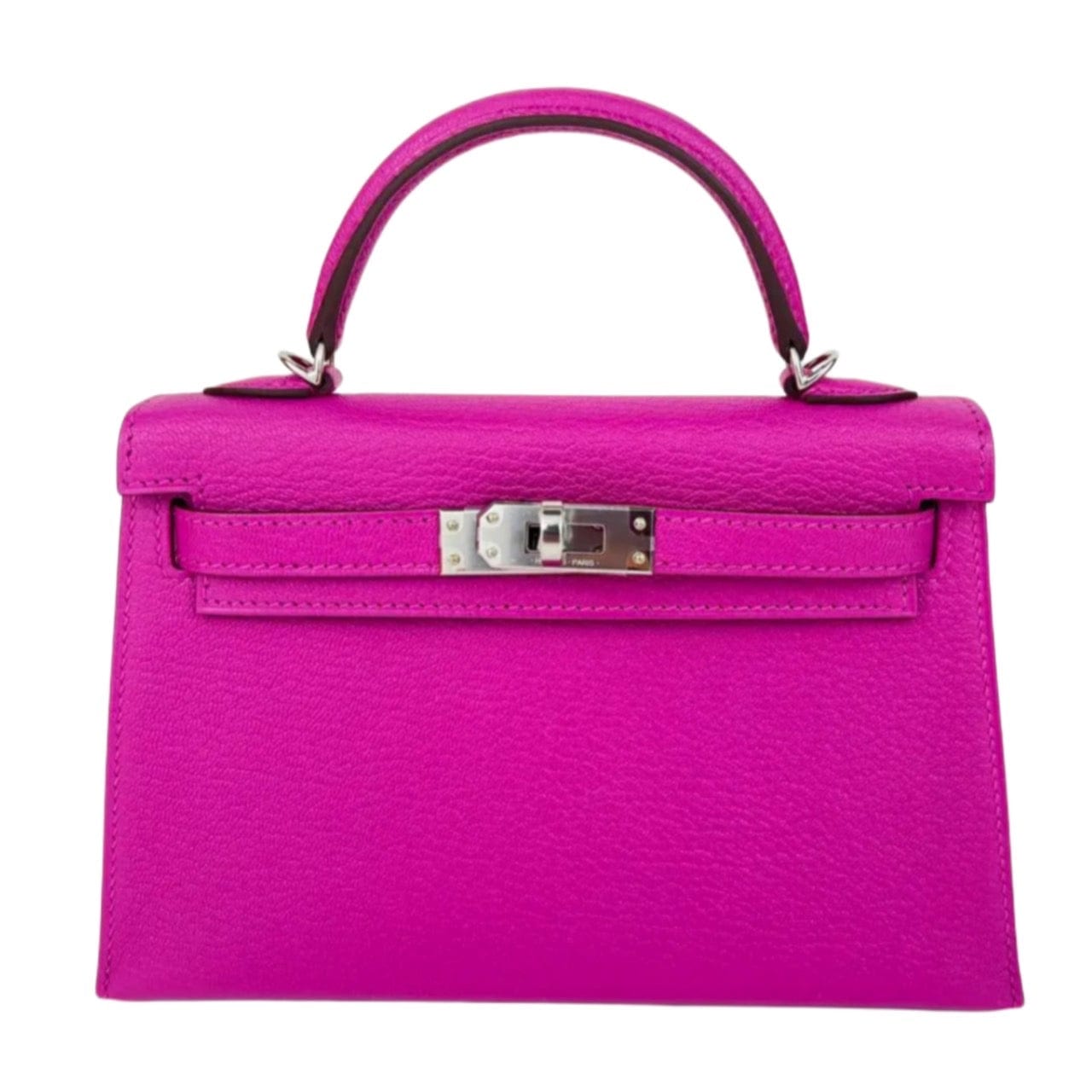 Hermès Hermes Kelly 20 Magnolia Chevre PHW #B SKCB-060711