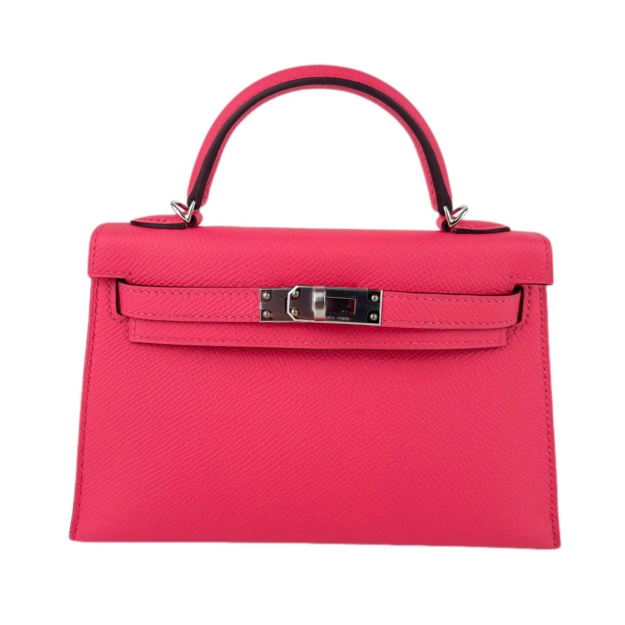 Hermès Hermes Kelly 20 Rose Azalee Epsom PHW #W SKCB-117499