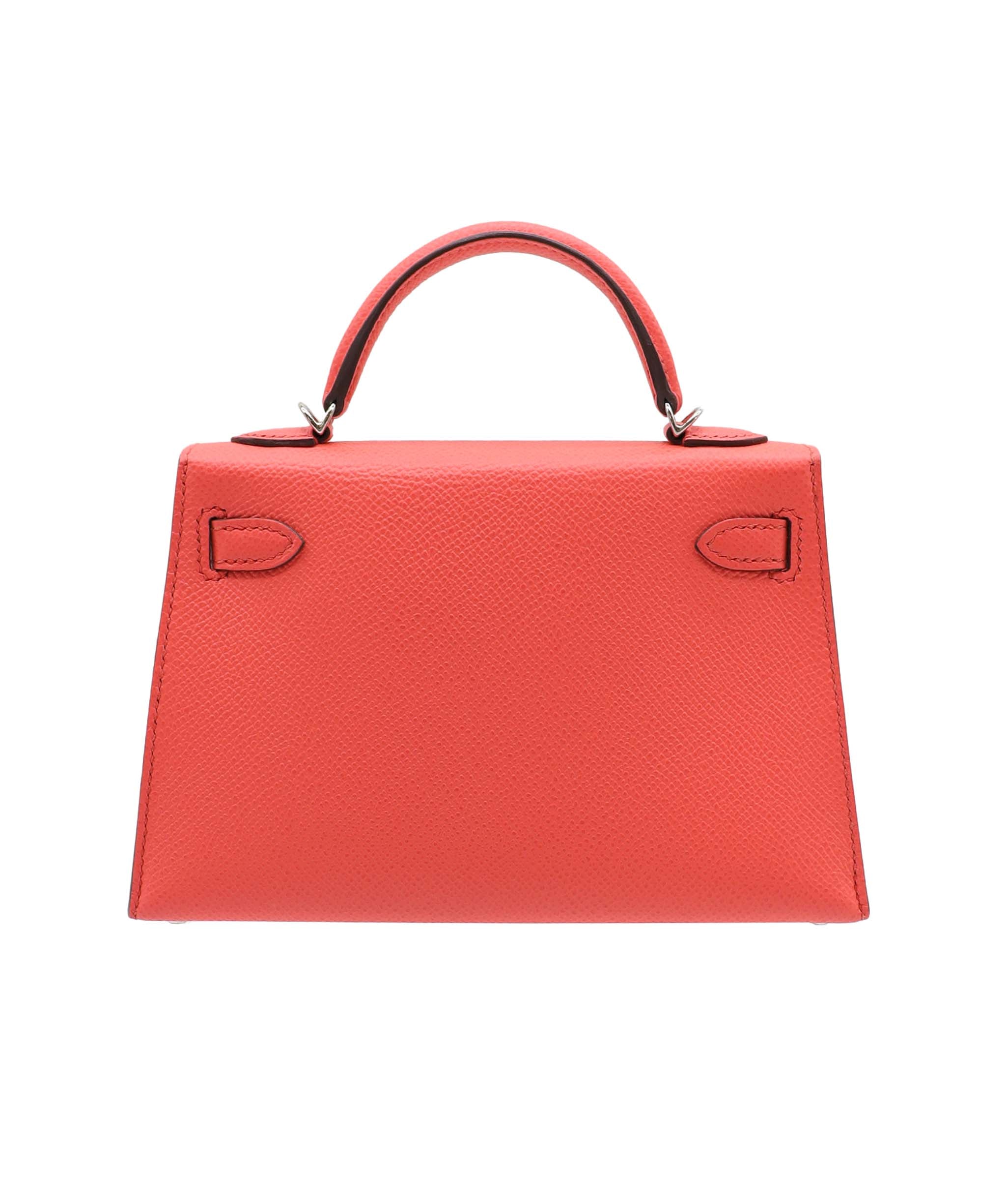 Hermès Hermes Kelly 20 Rose Texas Epsom PHW #Z DXBS3787 YEAR 2021