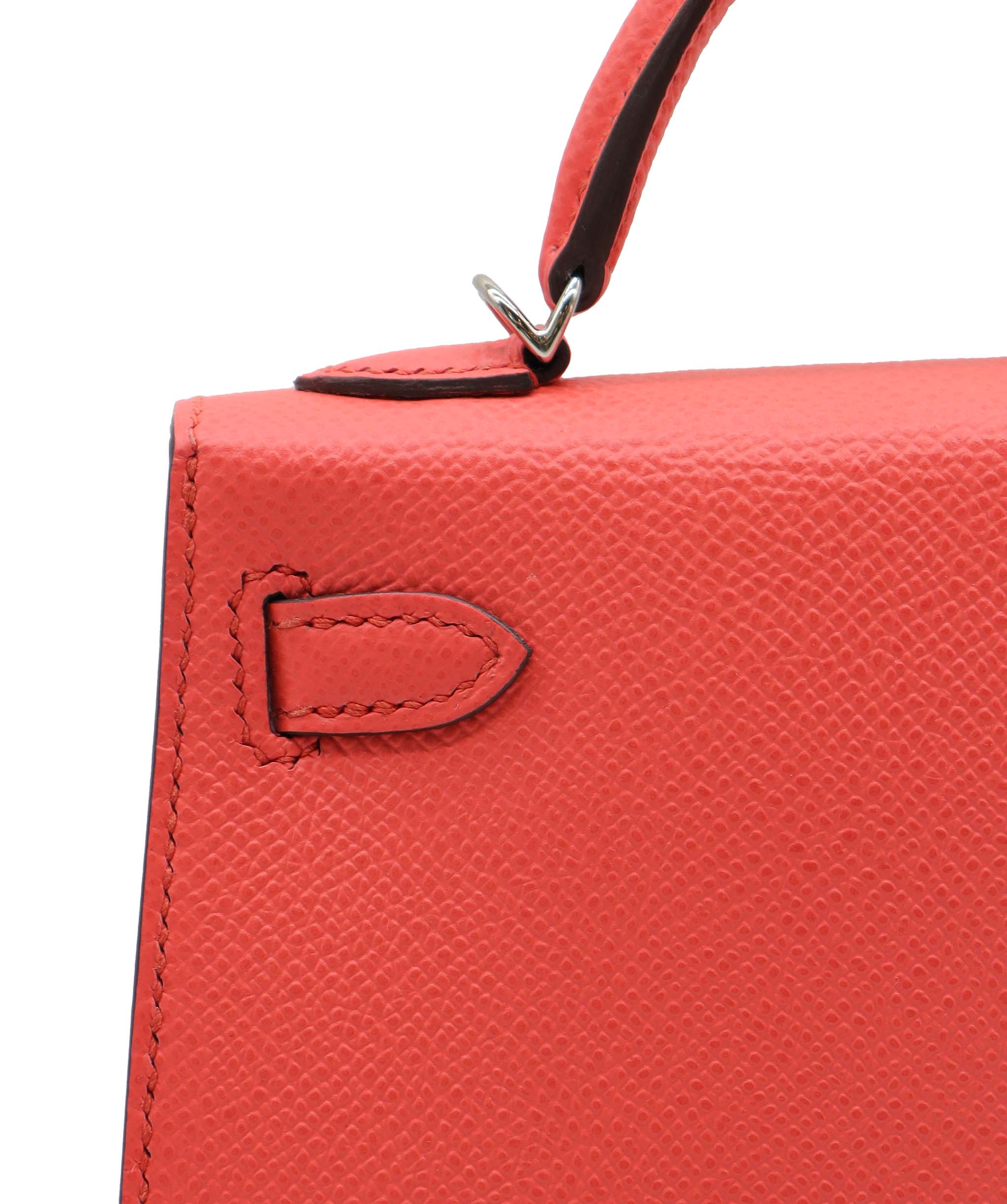 Hermès Hermes Kelly 20 Rose Texas Epsom PHW #Z DXBS3787 YEAR 2021