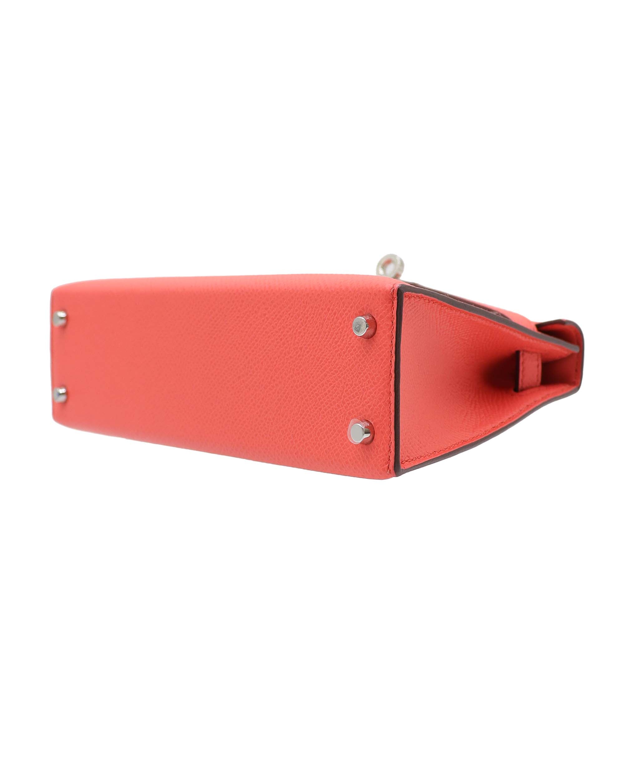 Hermès Hermes Kelly 20 Rose Texas Epsom PHW #Z DXBS3787 YEAR 2021