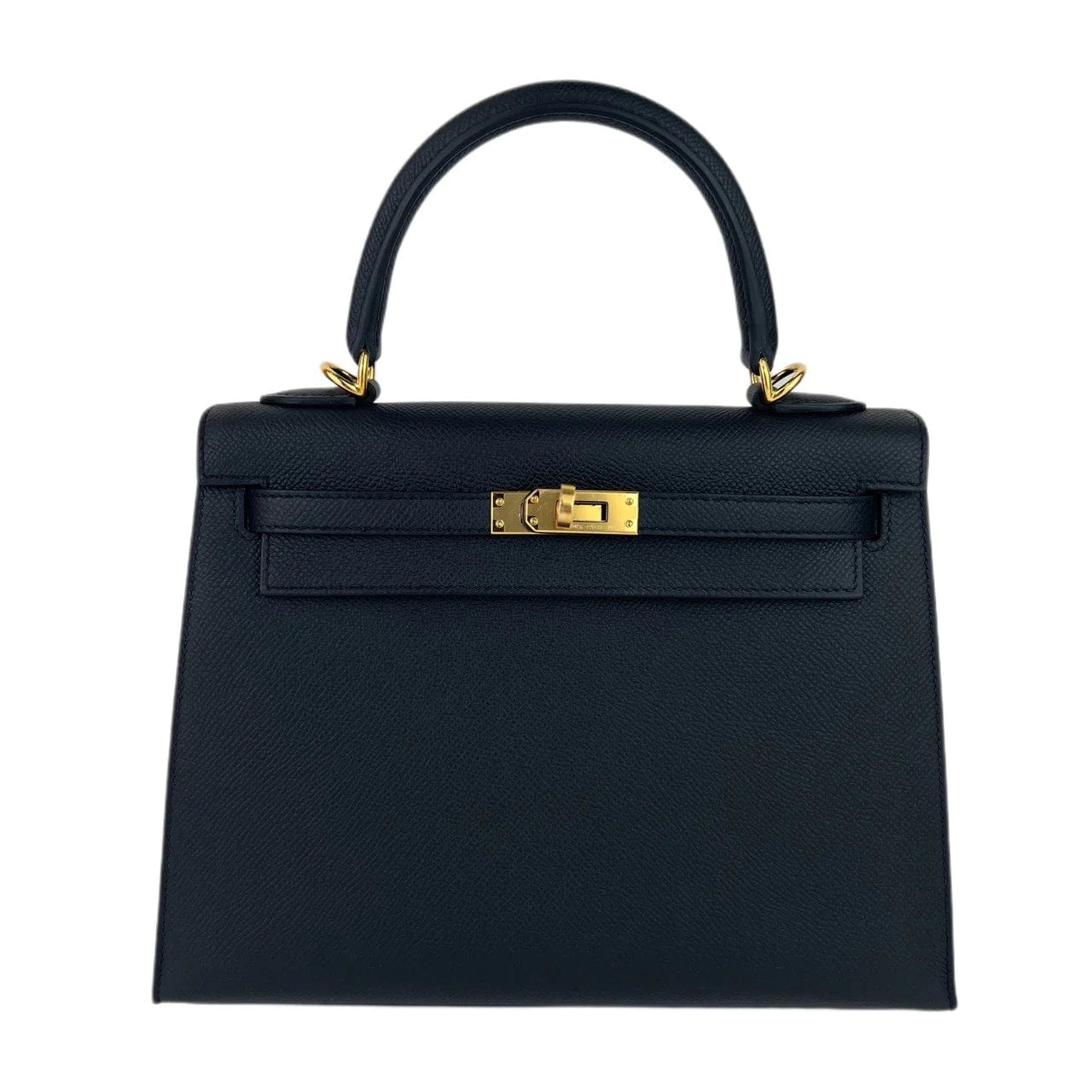 Hermès Hermès Kelly 25 Black Epsom GHW #B SKCB-090198