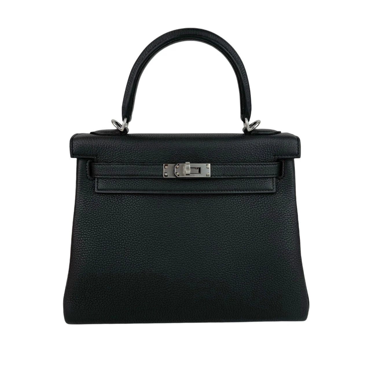 Hermès Hermes Kelly 25 Black Togo PHW #W SKCB-122539