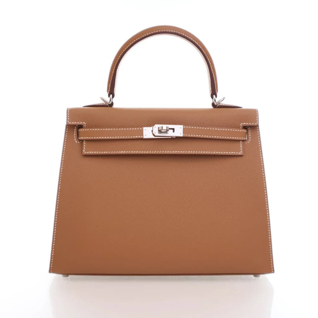 Hermès Hermes Kelly 25 Gold Epsom M8RVFX