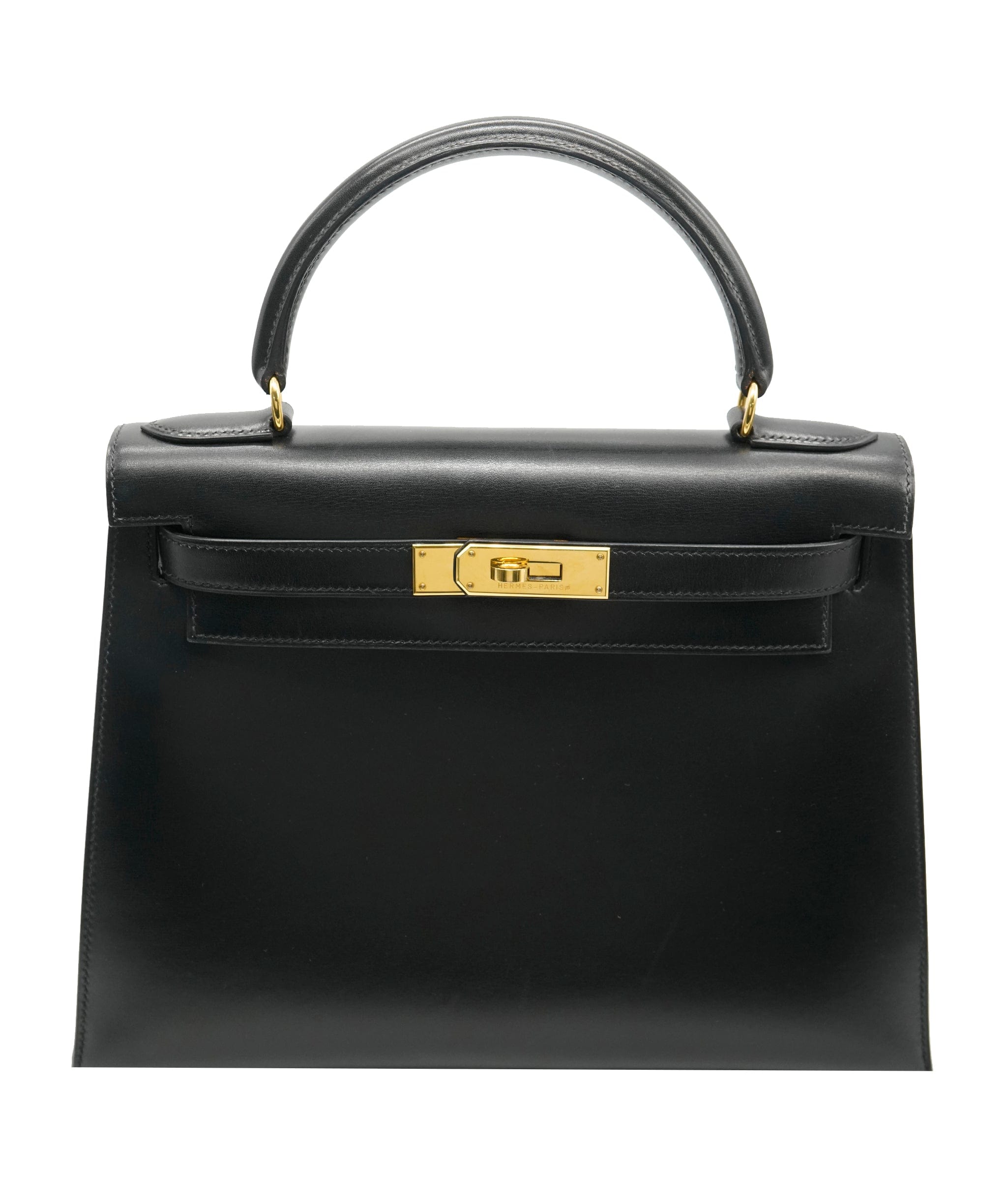 Hermès Hermès Kelly 28 Black Box with GHW - ASL10263