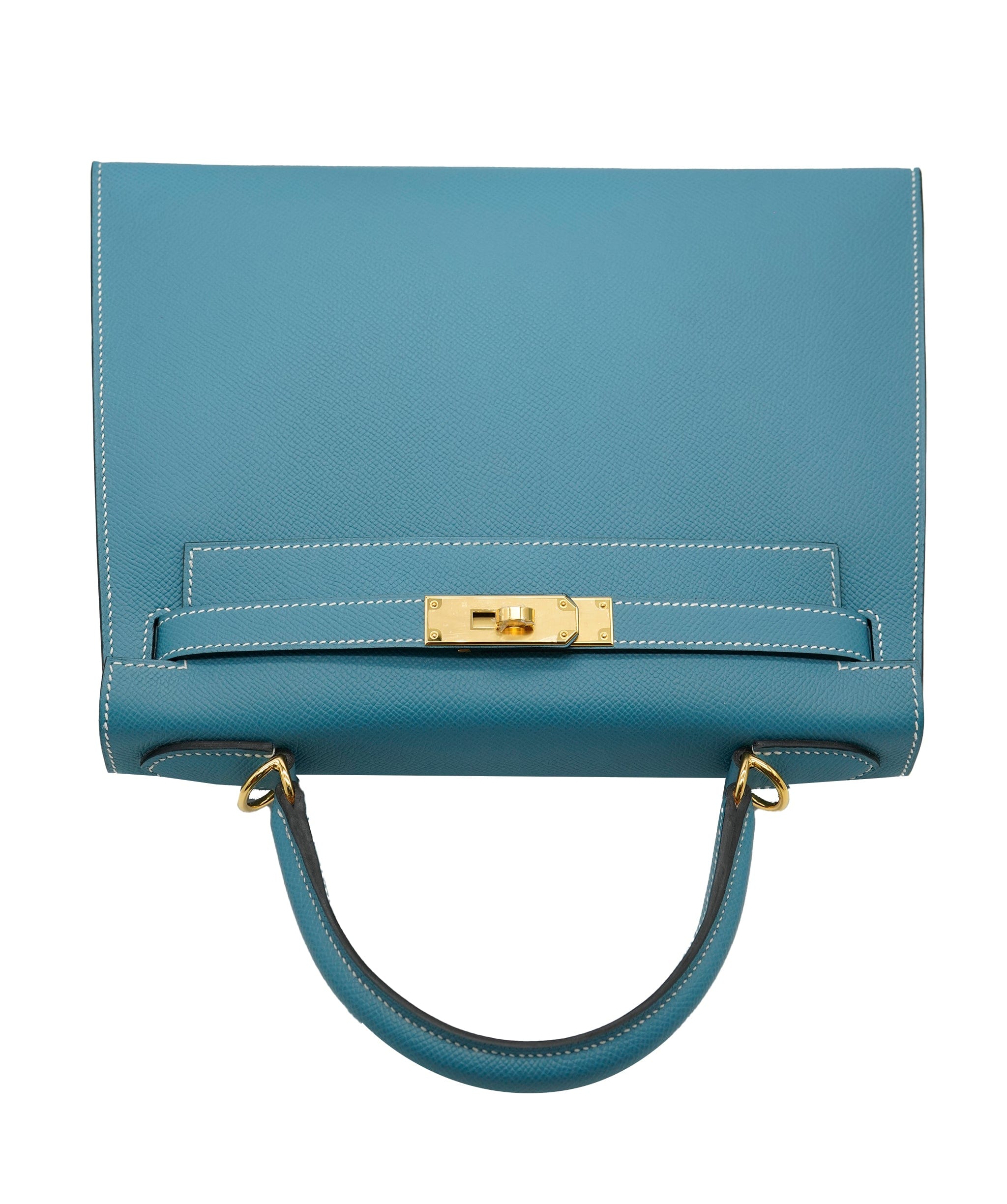 Hermès Hermes Kelly 28 Blue Jeans  ALL0612