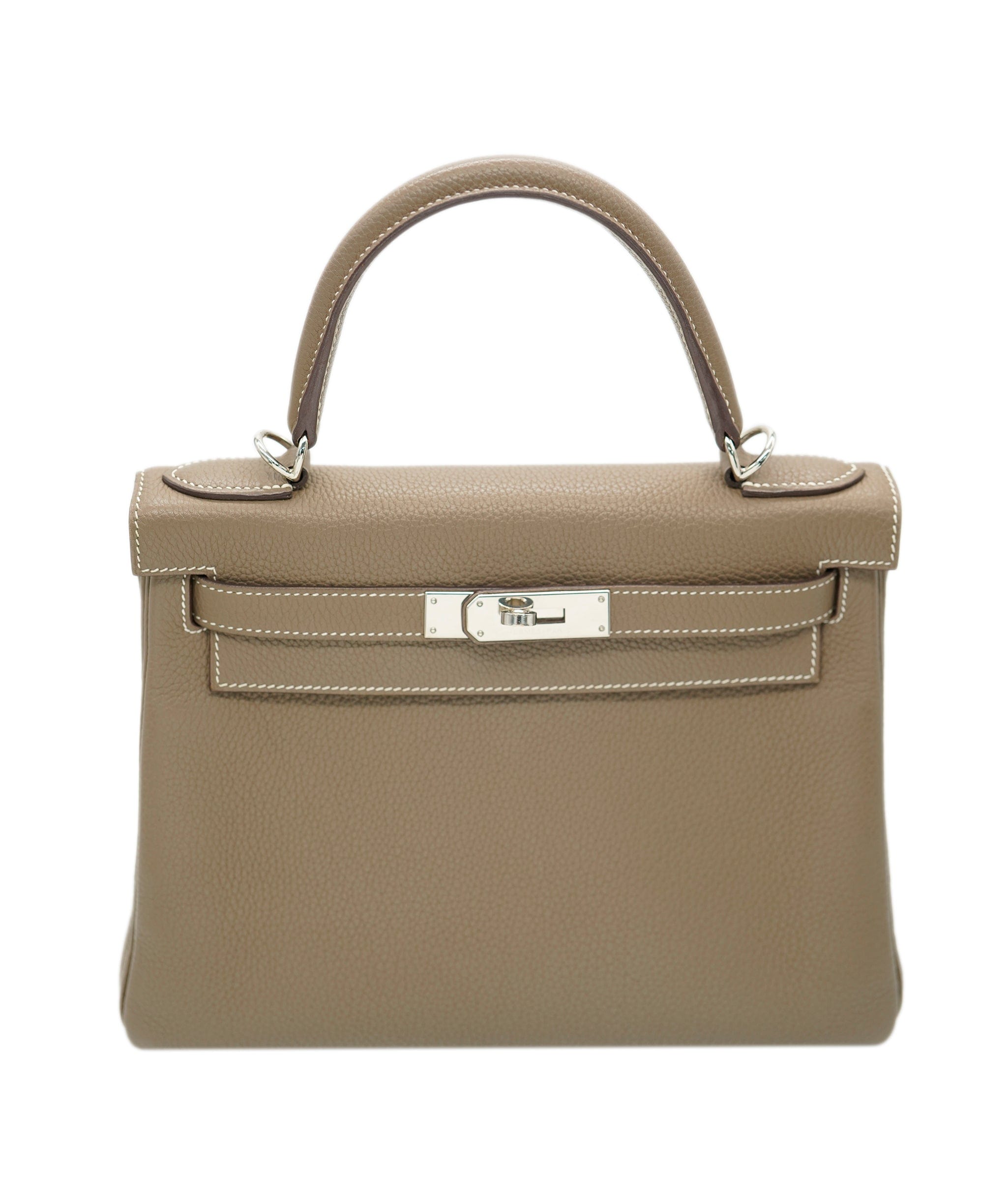 Hermès Hermès Kelly 28 Etoupe Togo PHW DXBS0054