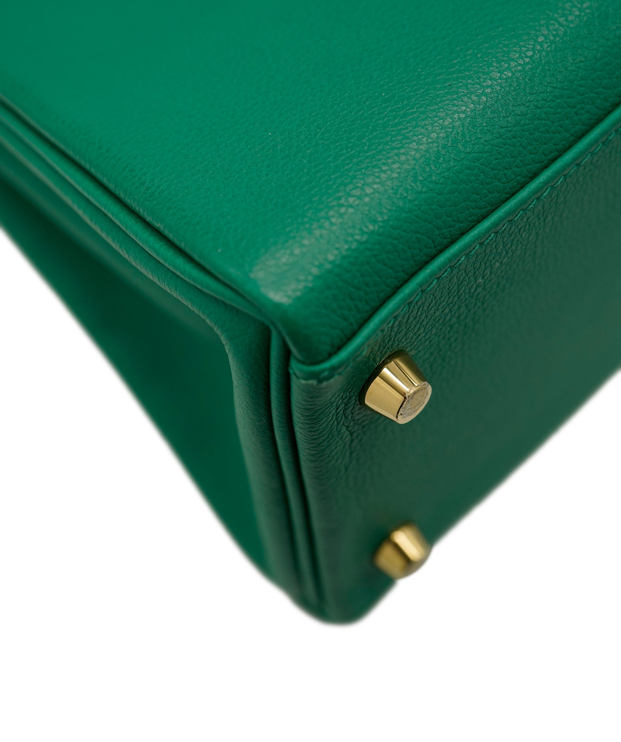 Hermès Hermes kelly 28 evercolor vert catus GHW ASL8433