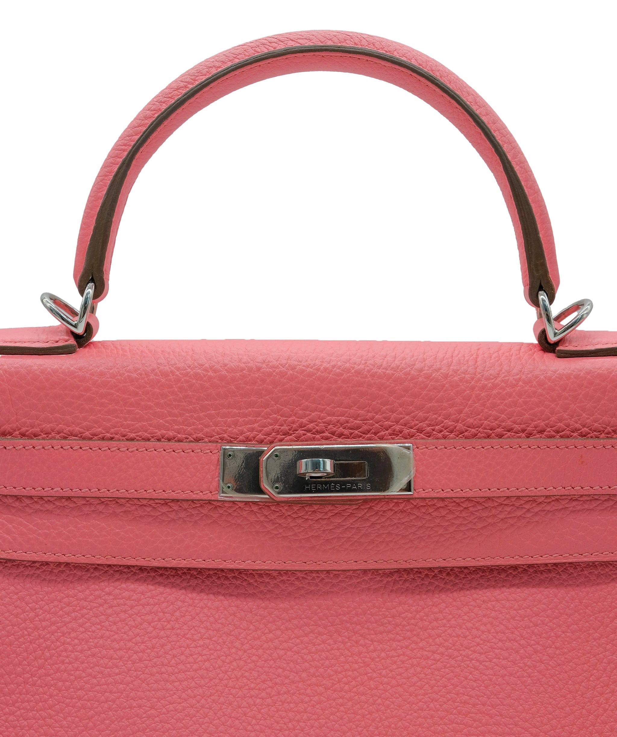 Hermès Hermes Kelly 28 Rose Lipstick PHW RJC2750