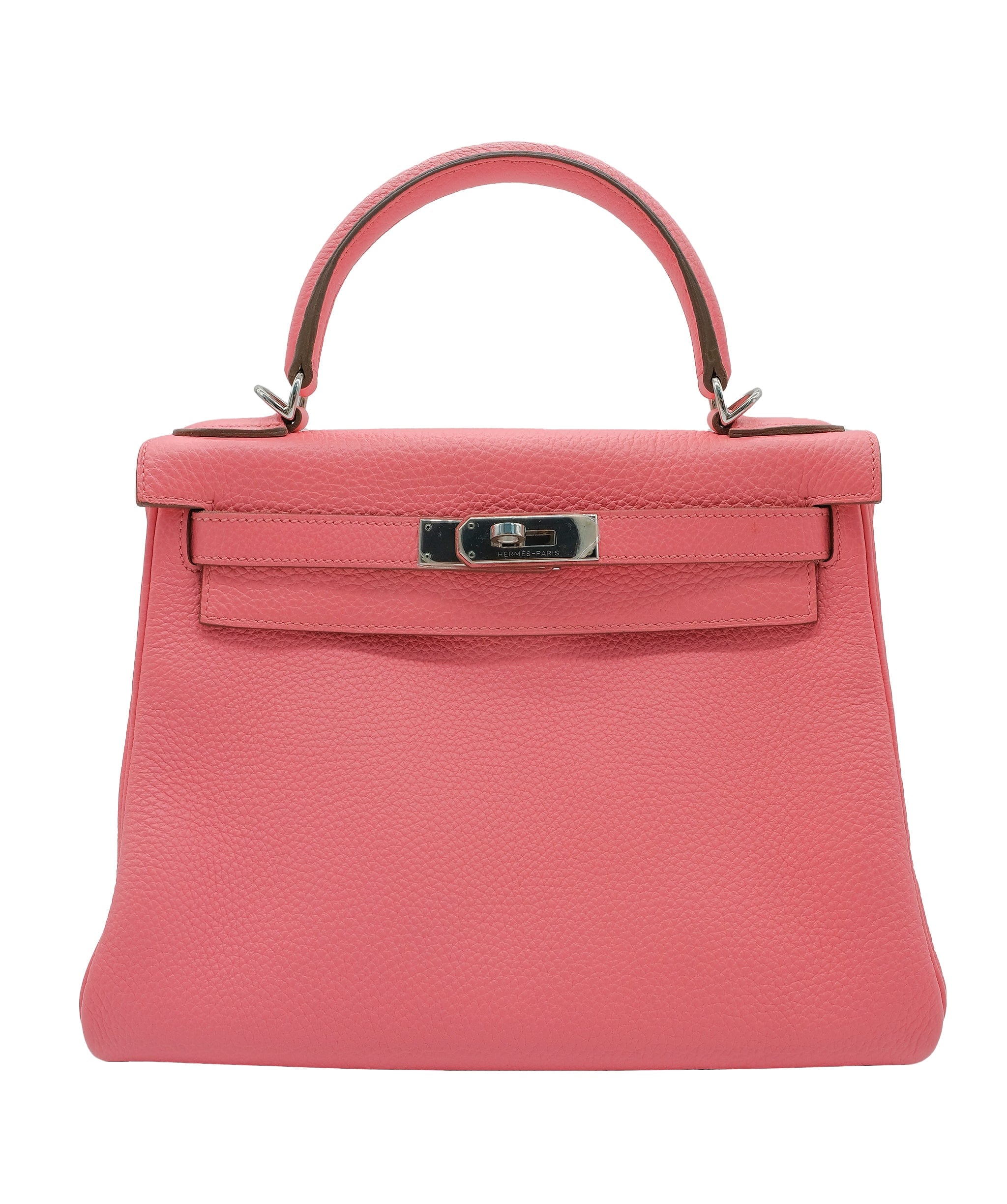 Hermès Hermes Kelly 28 Rose Lipstick PHW RJC2750