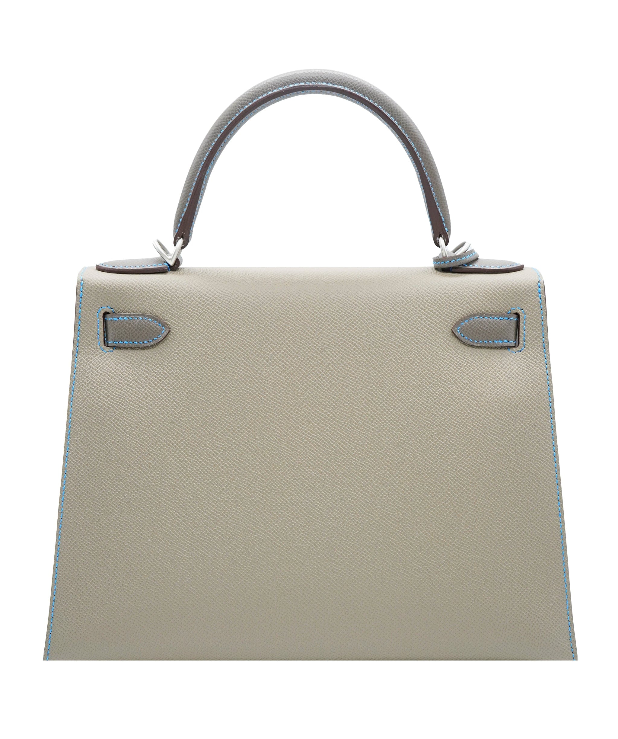 Hermès Hermes Kelly 28 Sellier HSS Etoupe (Blue Stitch) Epsom BPHW AVL1097