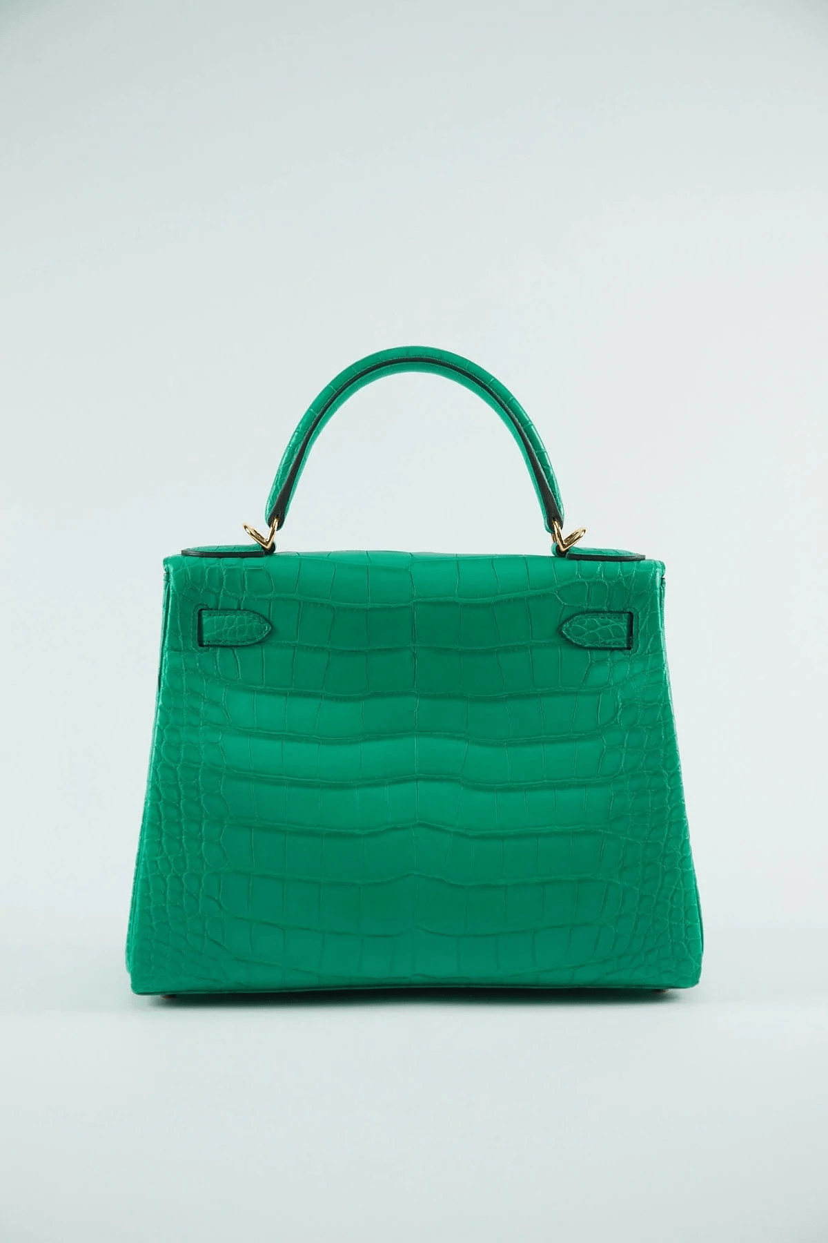 Hermès HERMÈS KELLY 28CM VERT JADE Matte Alligator Leather with Gold Hardware Regular price£58,950.00