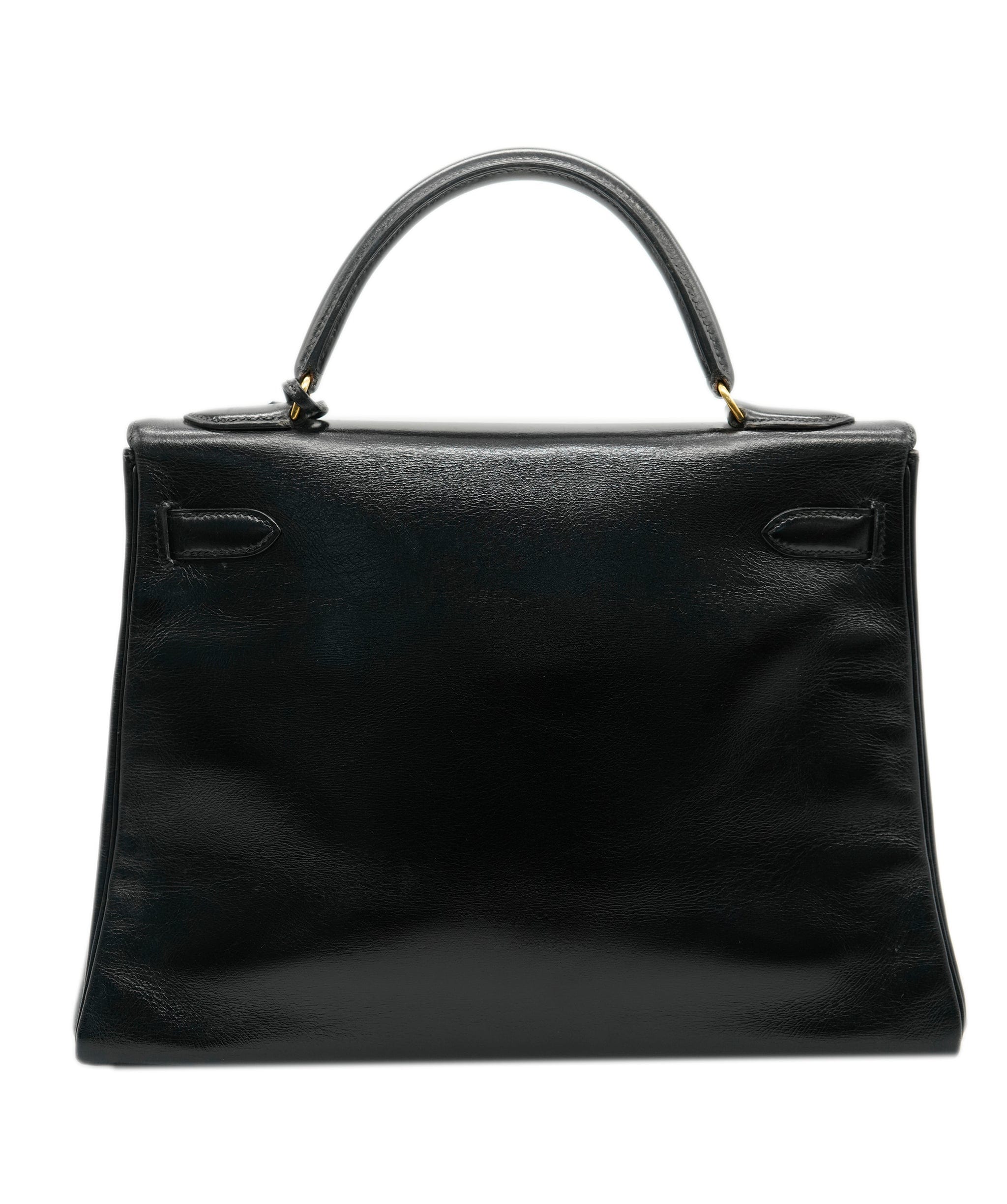 Hermès Hermes Kelly 32 Black Box GHW  ALC1235