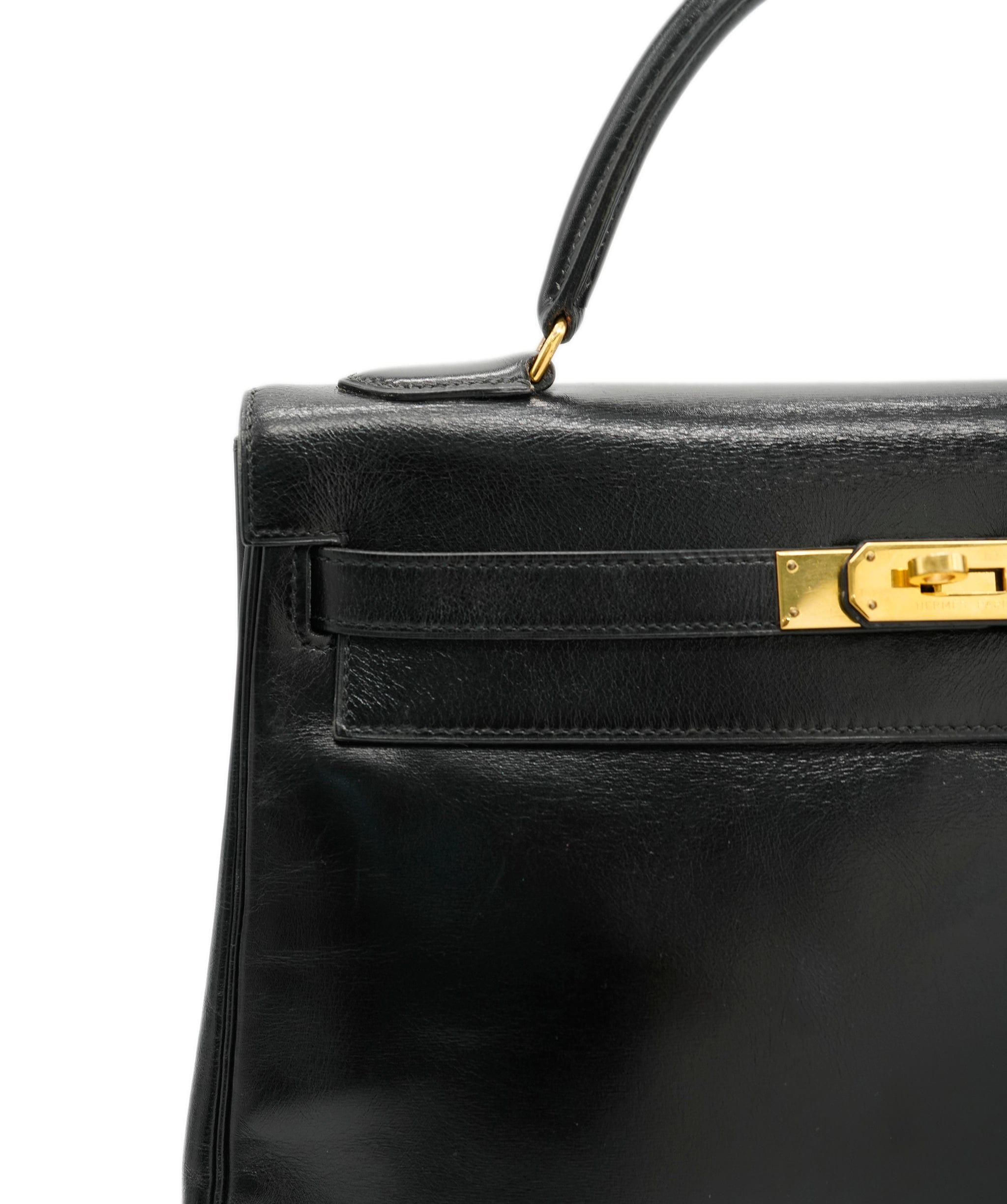 Hermès Hermes Kelly 32 Black Box GHW  ALC1235