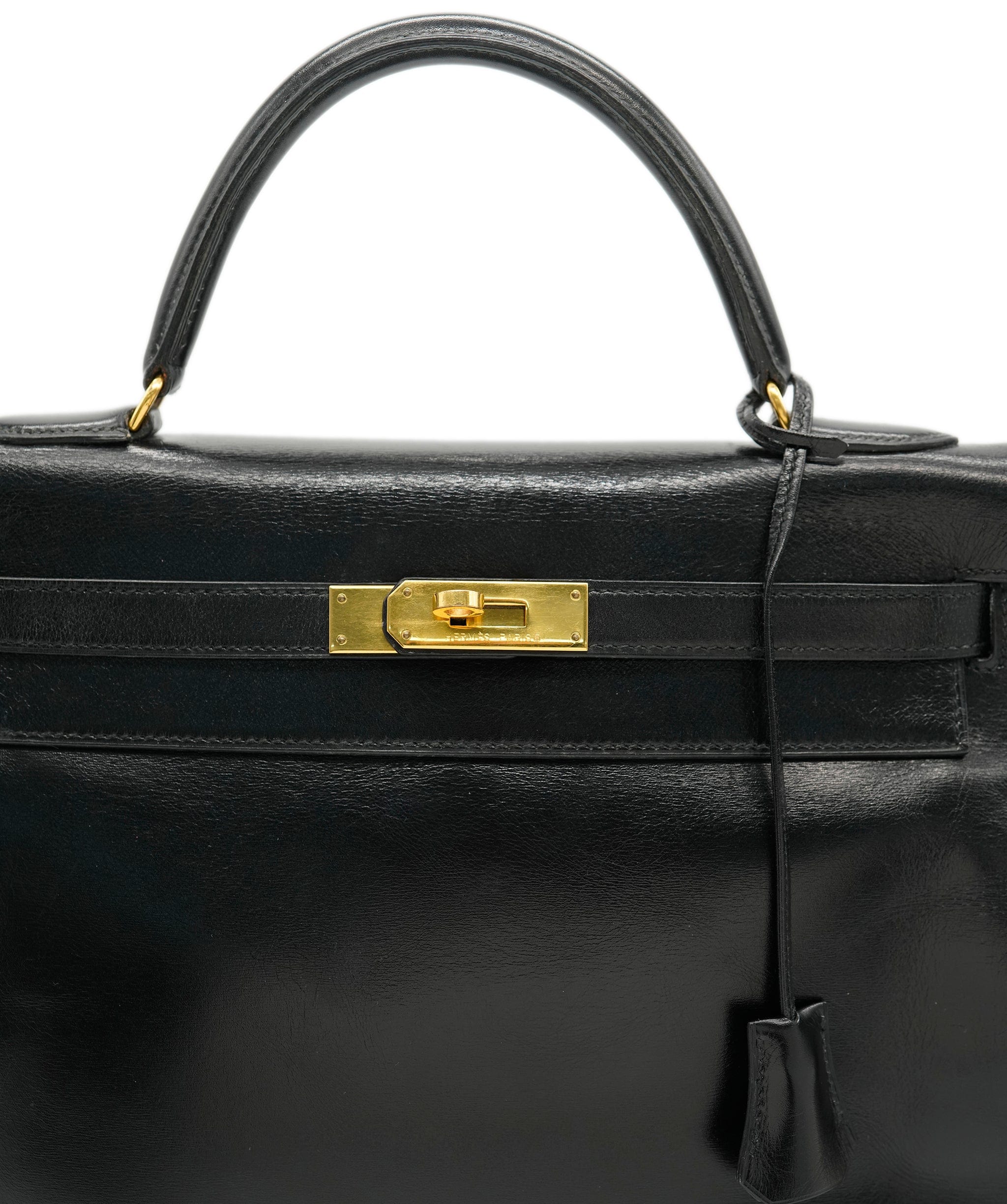 Hermès Hermes Kelly 32 Black Box GHW  ALC1235