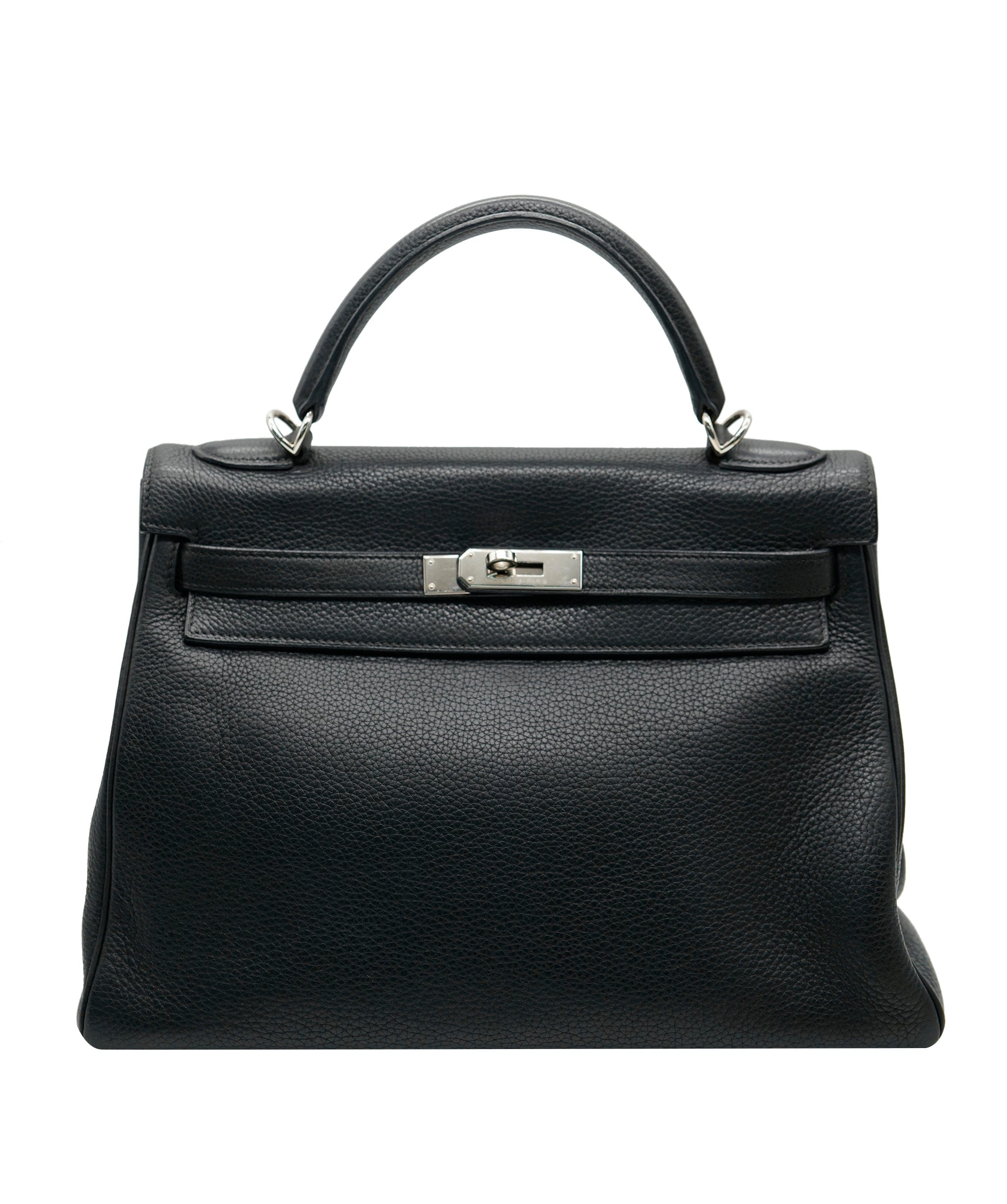 Hermès Hermès Kelly 32 Black Clemence PHW ASL9159