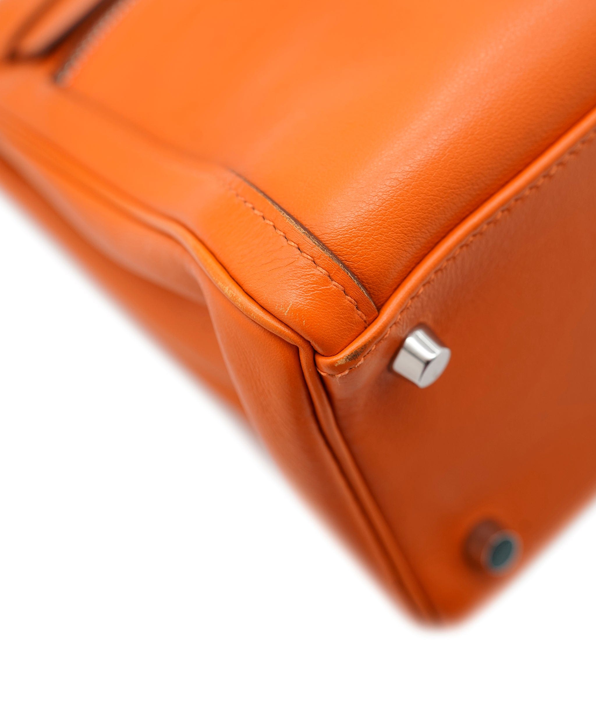 Hermès Hermès Kelly 32 Lakis Swift Orange PHW ASL2862