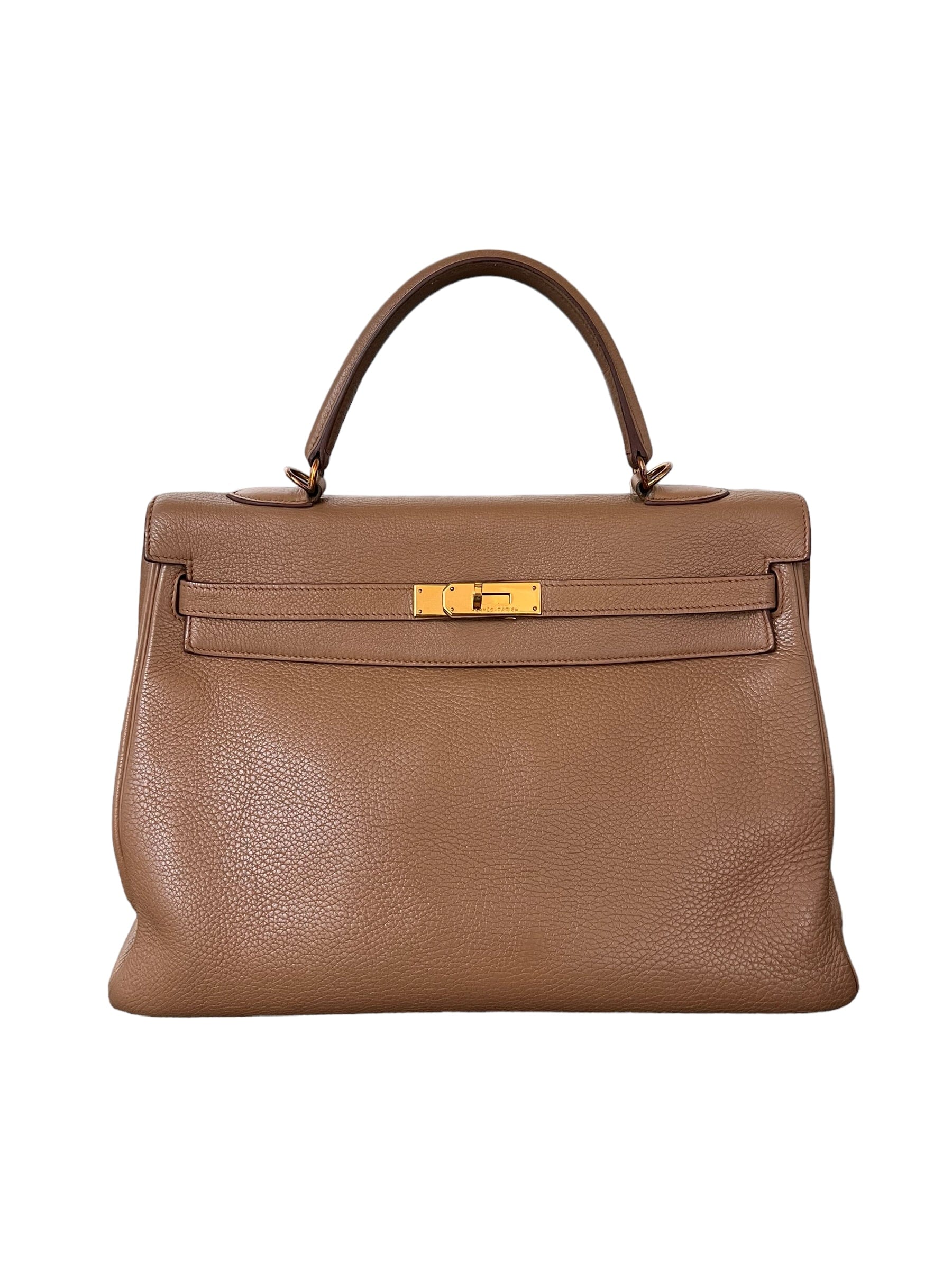 Hermès Hermes Kelly 35 Alezan PHW SYC1154