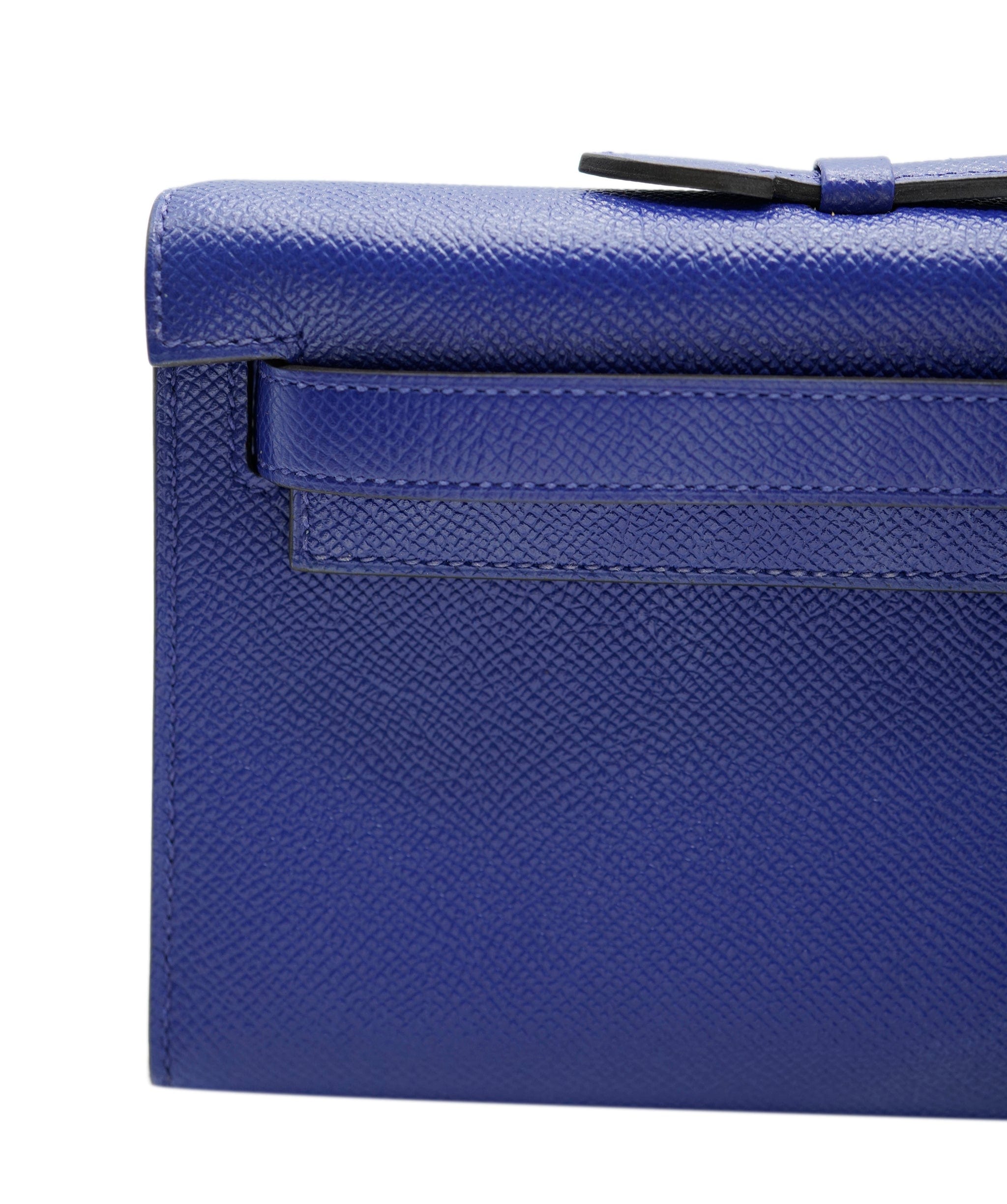 Hermès Hermes Kelly Cut Blue Electric Epsom PHW #R SKL1678