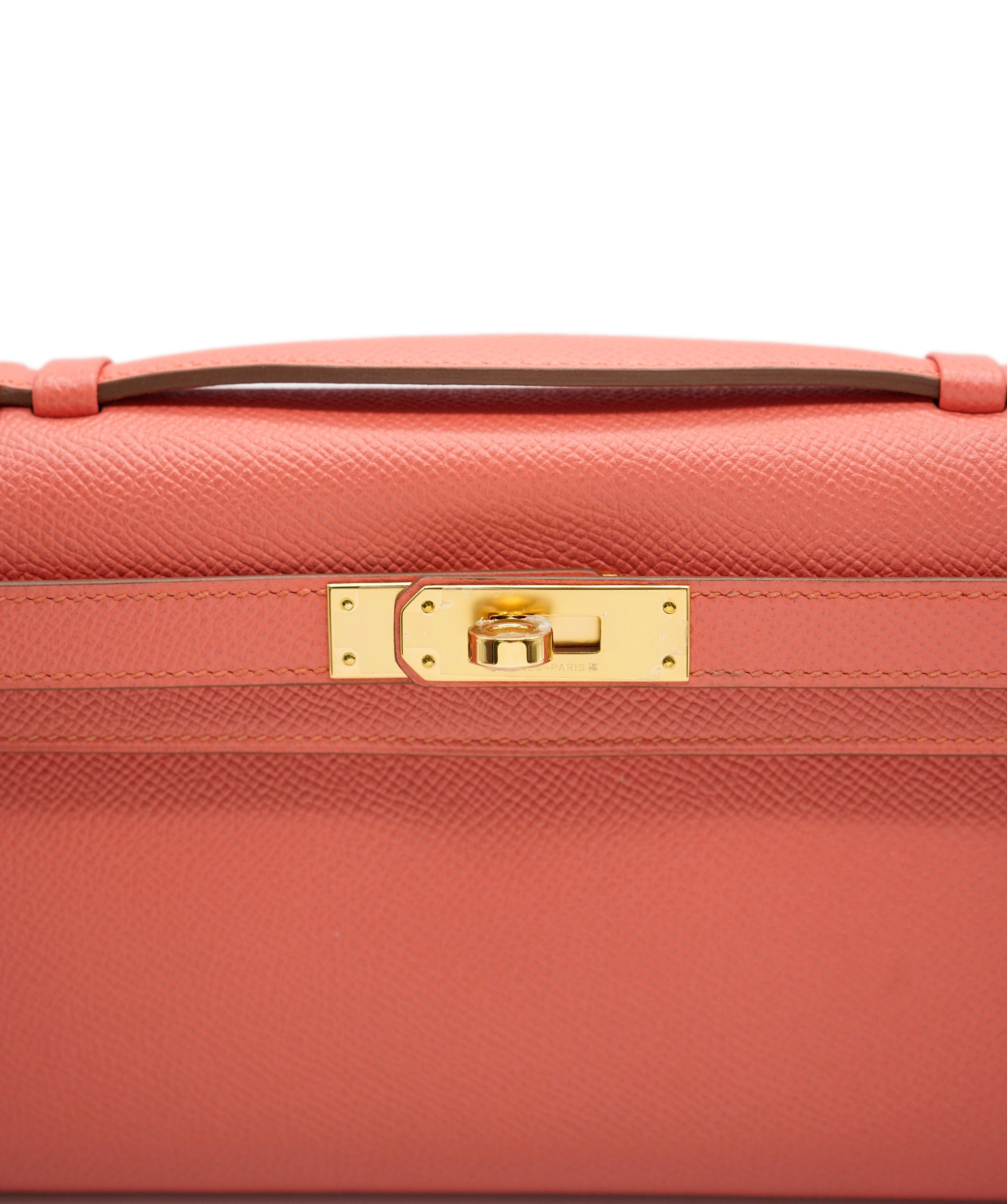 Hermès Hermes Kelly Cut Flamingo Epsom GHW #R SKL1679