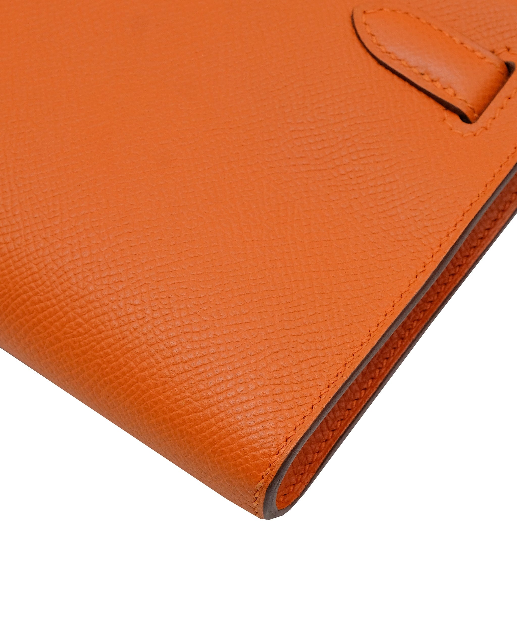 Hermès Hermes Kelly Cut Orange Epsom PHW #R SKL1706