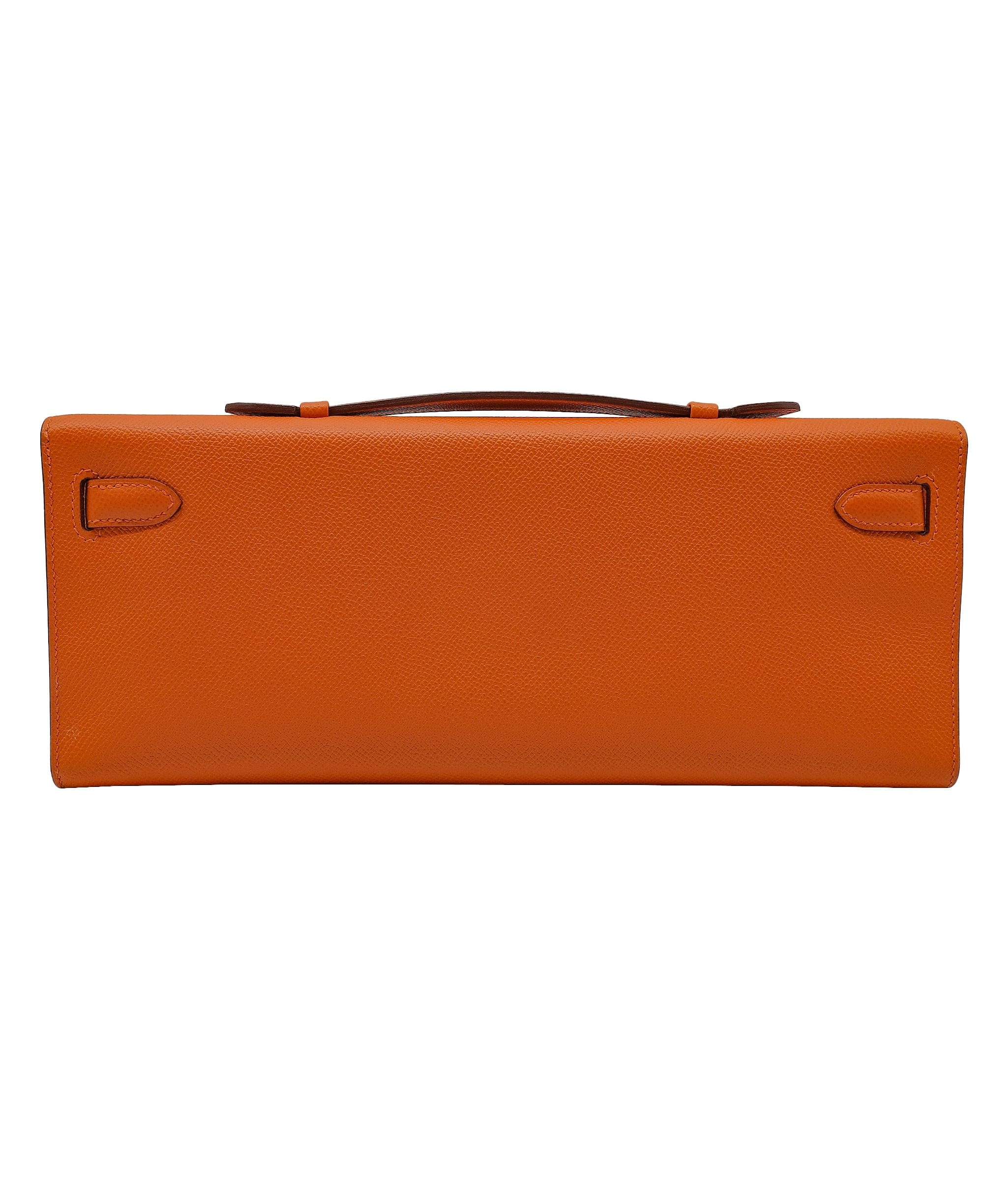 Hermès Hermes Kelly Cut Orange Epsom PHW #R SKL1706