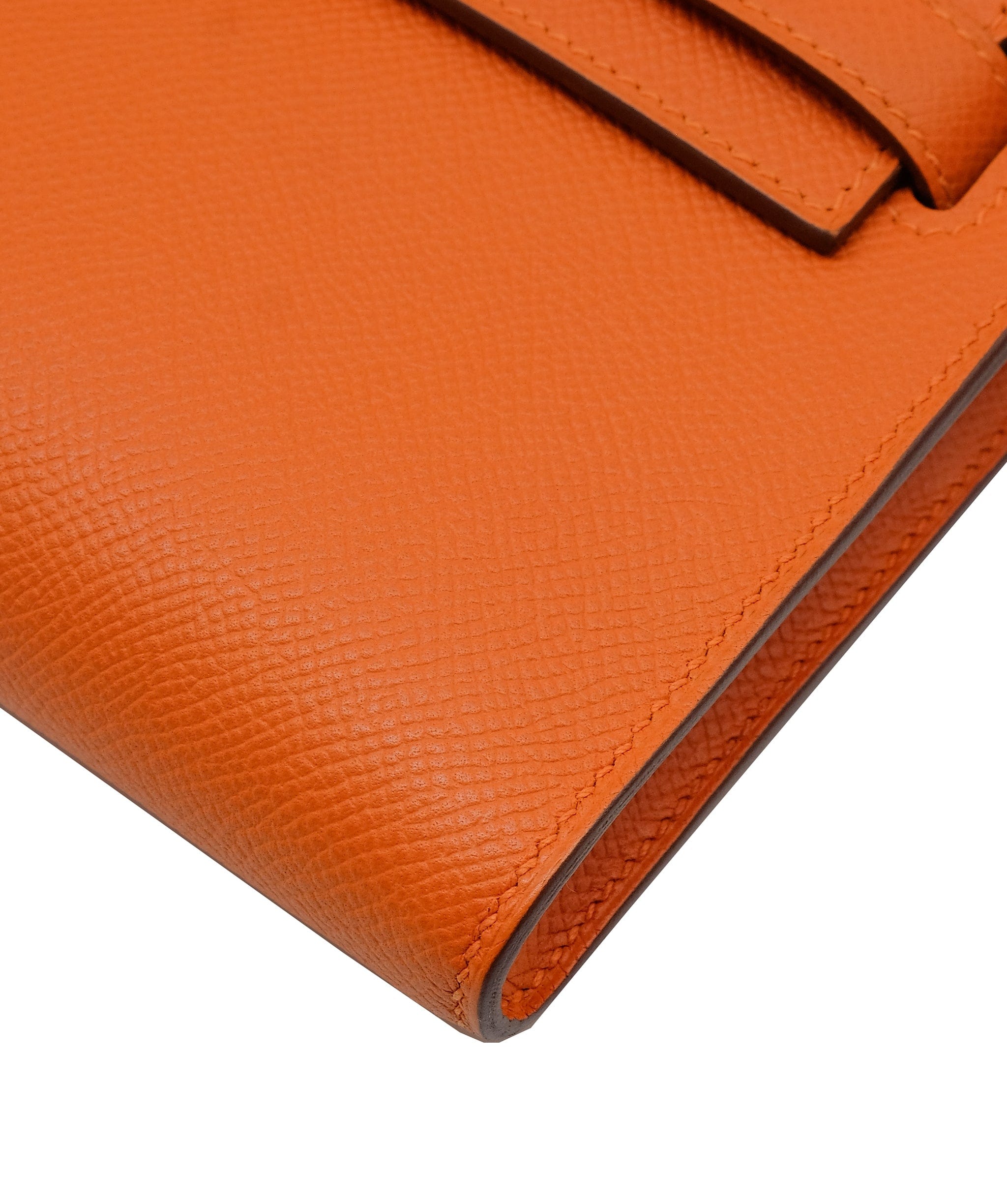 Hermès Hermes Kelly Cut Orange Epsom PHW #R SKL1706