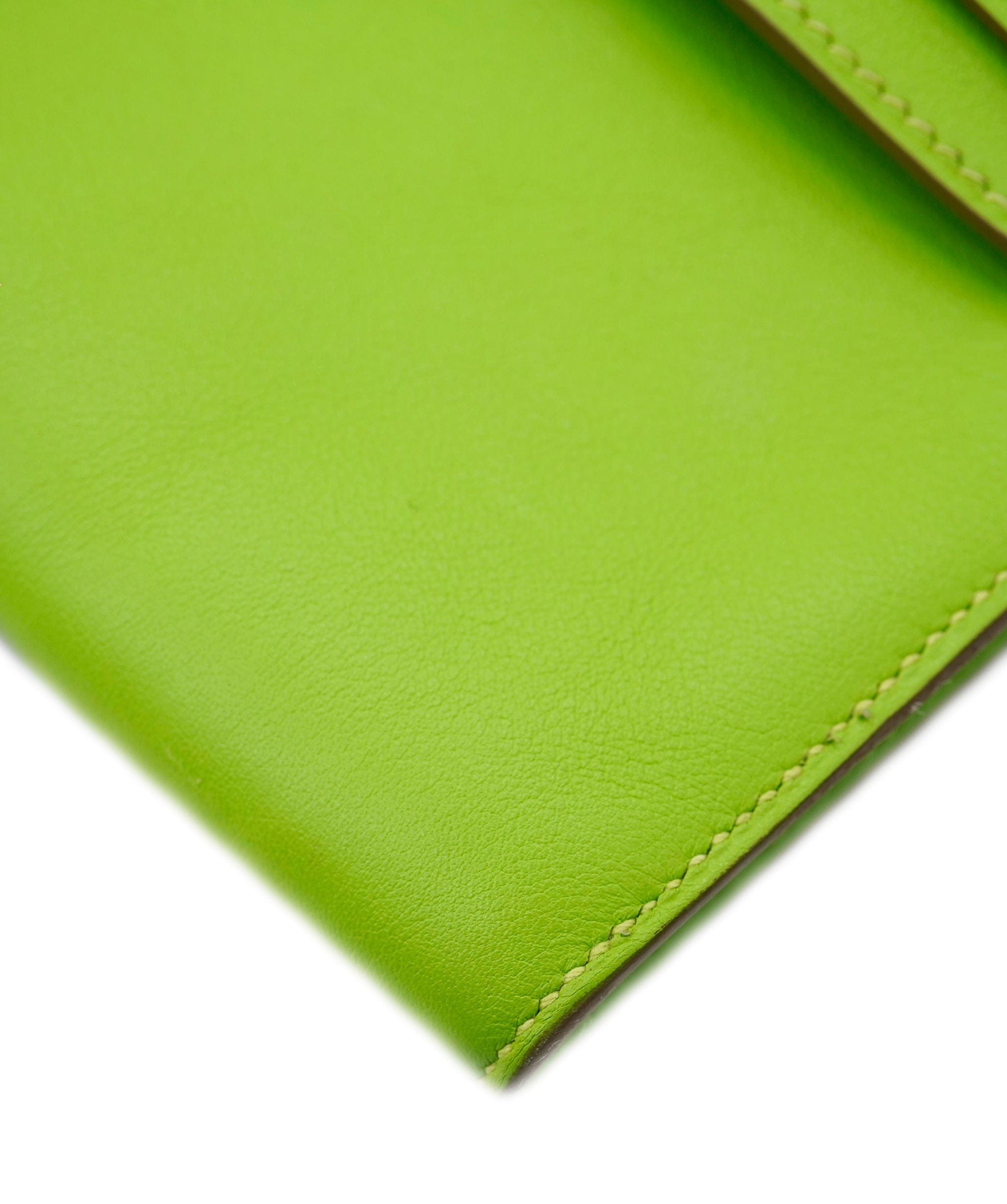 Hermès Hermes Kelly Cut Vert Cru Swift Lether PHW ANC1282