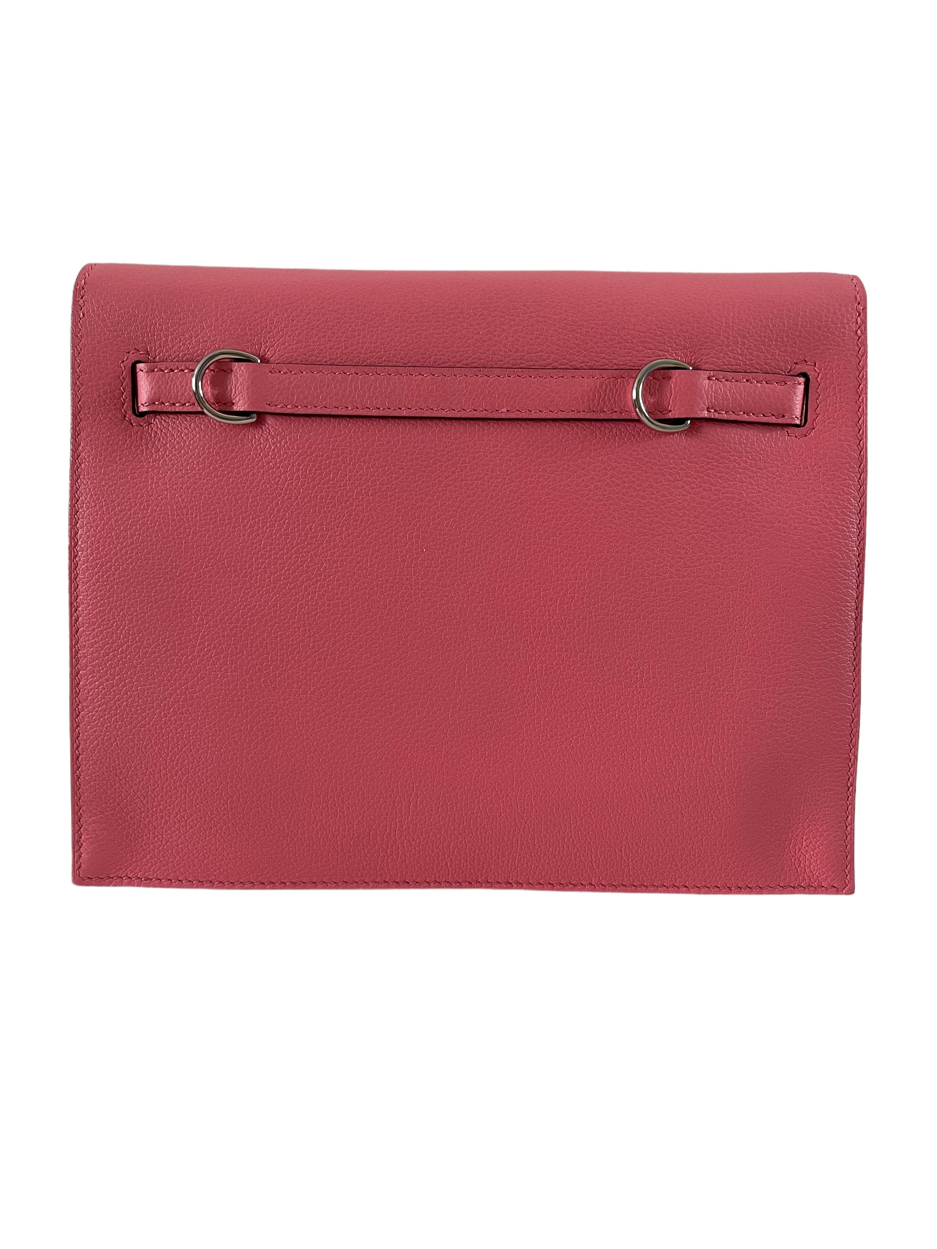 Hermès Hermes Kelly Danse Rose Dete Evercolour PHW #B SKTR1002