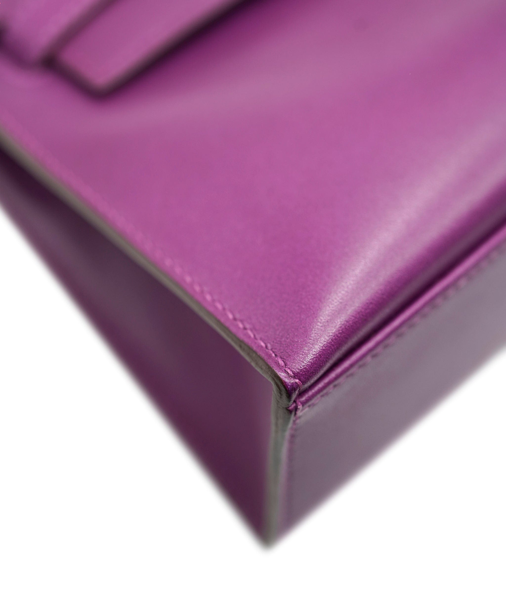 Hermès Hermès Kelly Pochette Violet Tadelakt PHW #M ASL10555