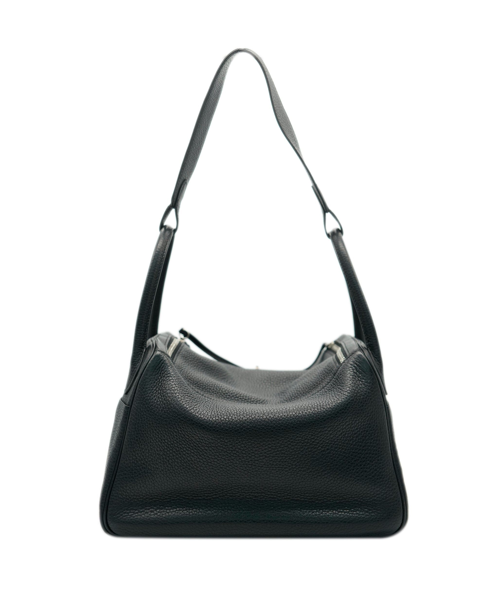 Hermès Hermes Lindy 30 Black With PHW  ALC1854