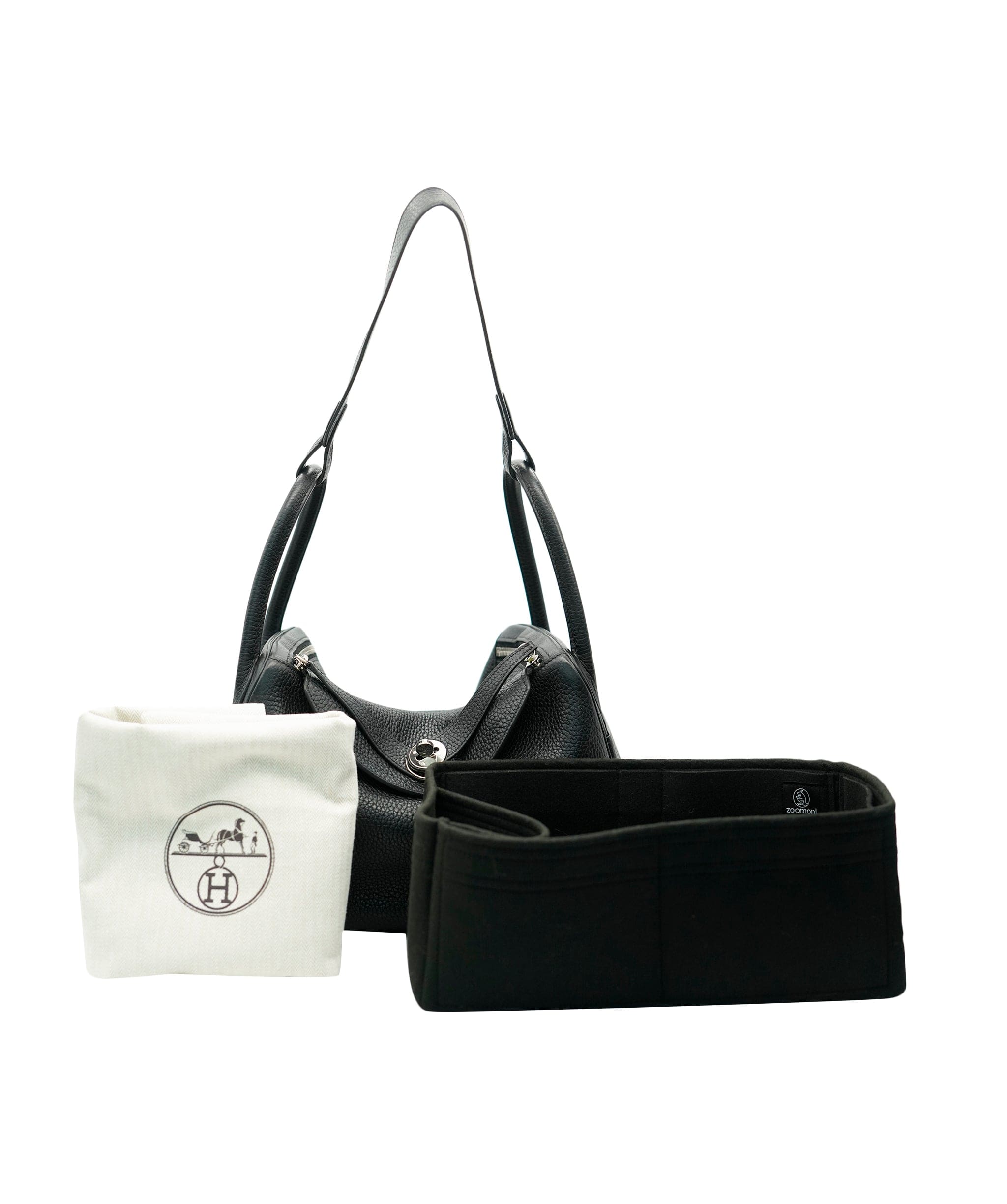 Hermès Hermes Lindy 30 Black With PHW  ALC1854