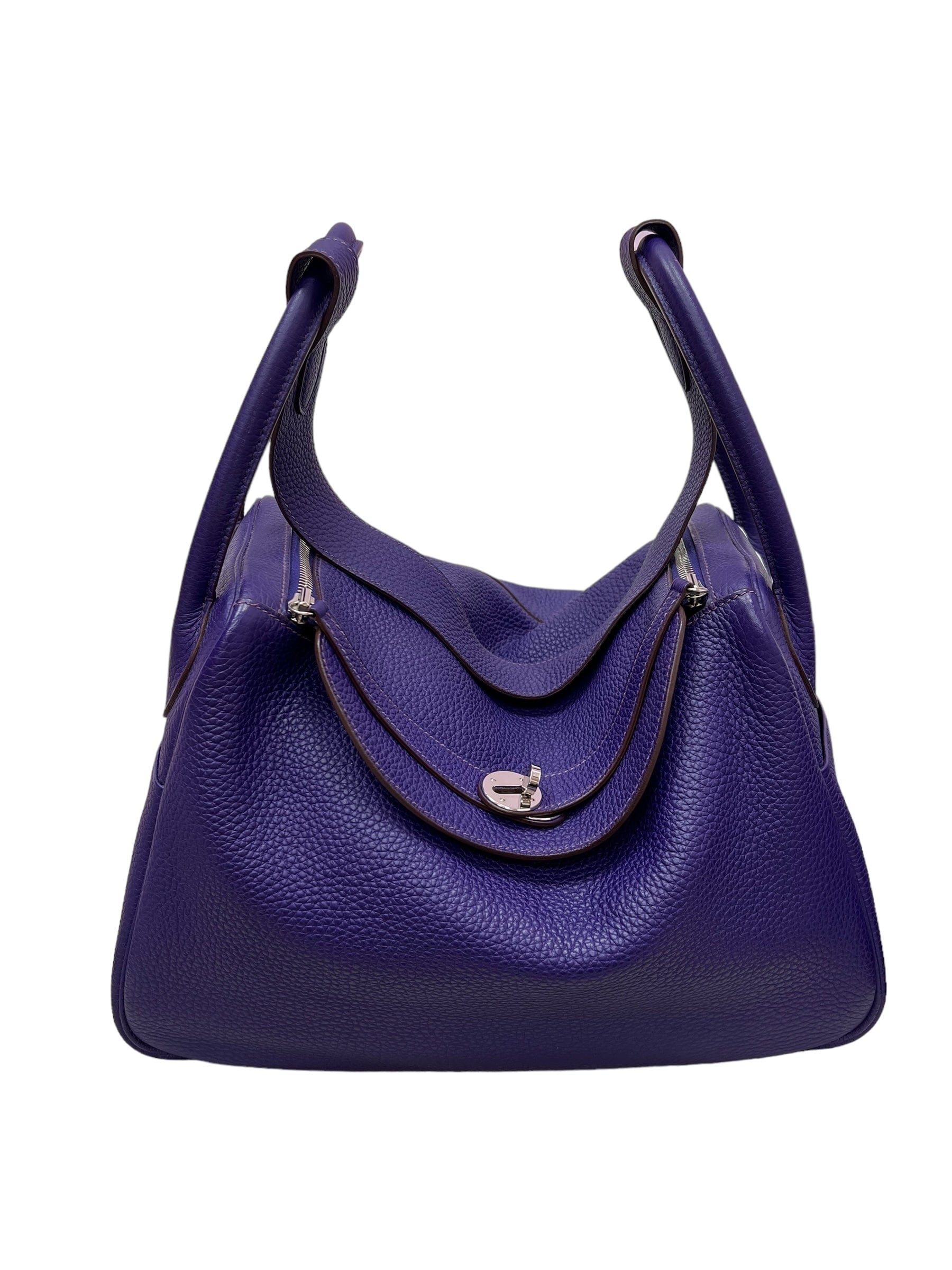 Hermès Hermes Lindy 34 Ultraviolet PHW SYCK1478