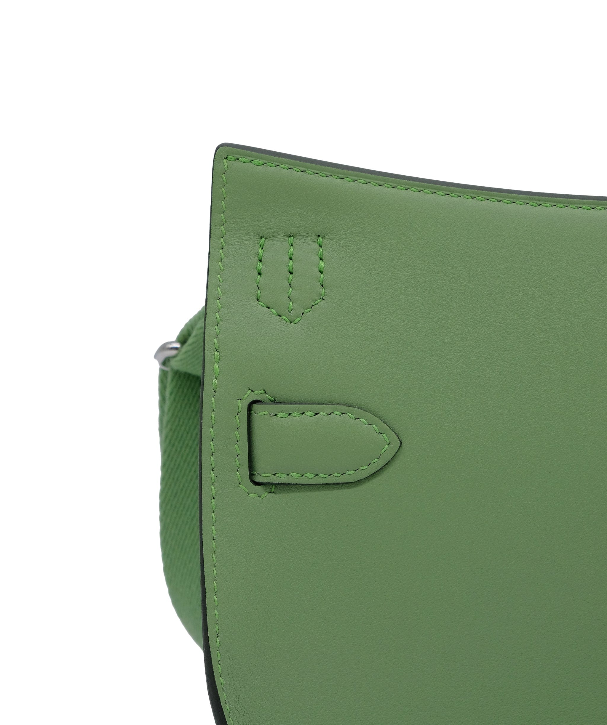 Hermès Hermes Mini Jypsiere Vert Criquet PHW RJC3641