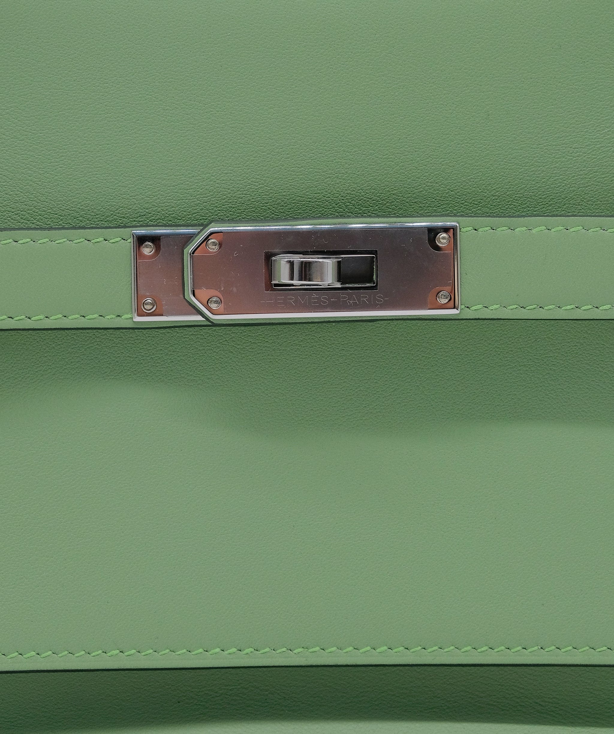 Hermès Hermes Mini Jypsiere Vert Criquet PHW RJC3641