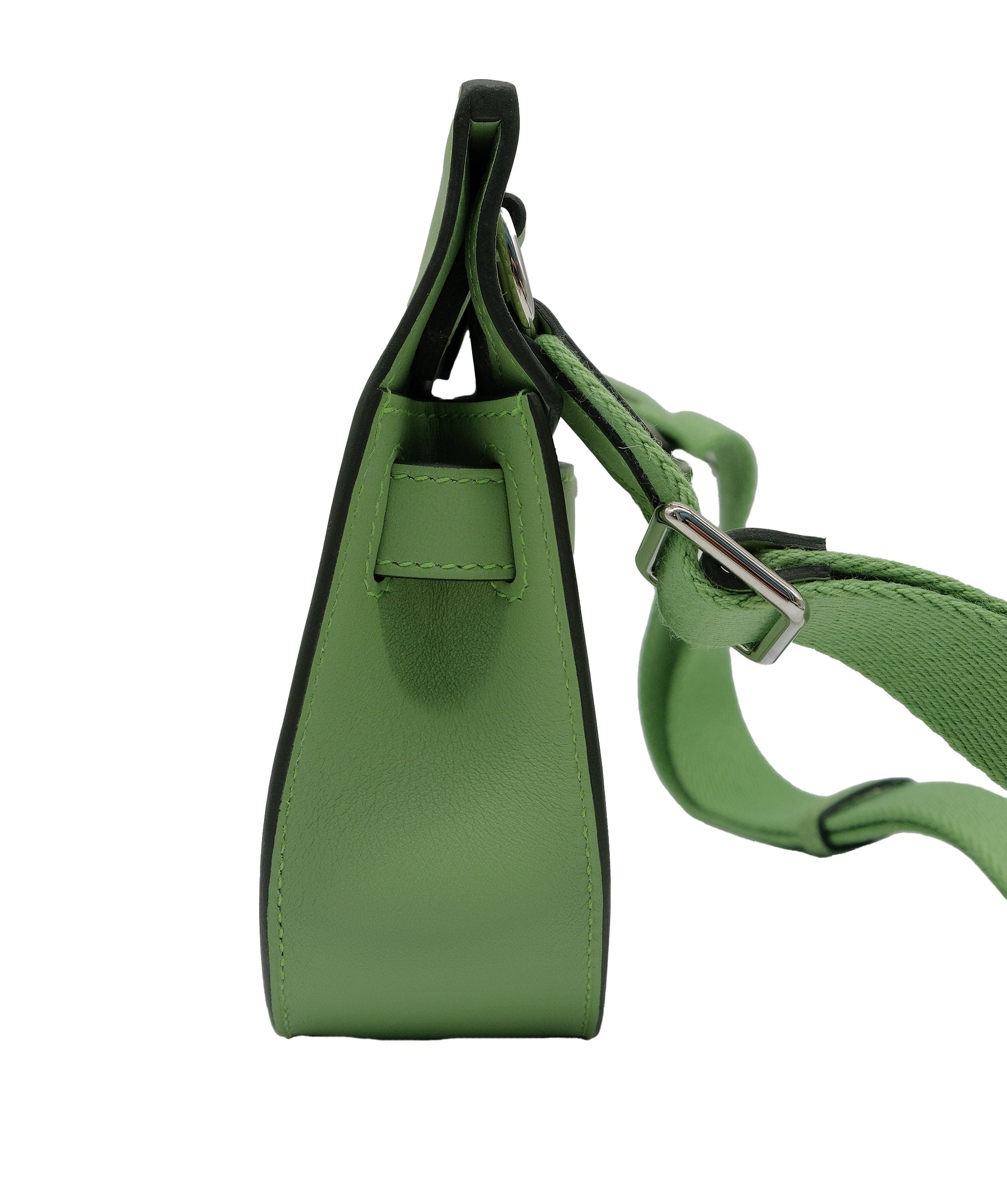 Hermès Hermes Mini Jypsiere Vert Criquet PHW RJC3641