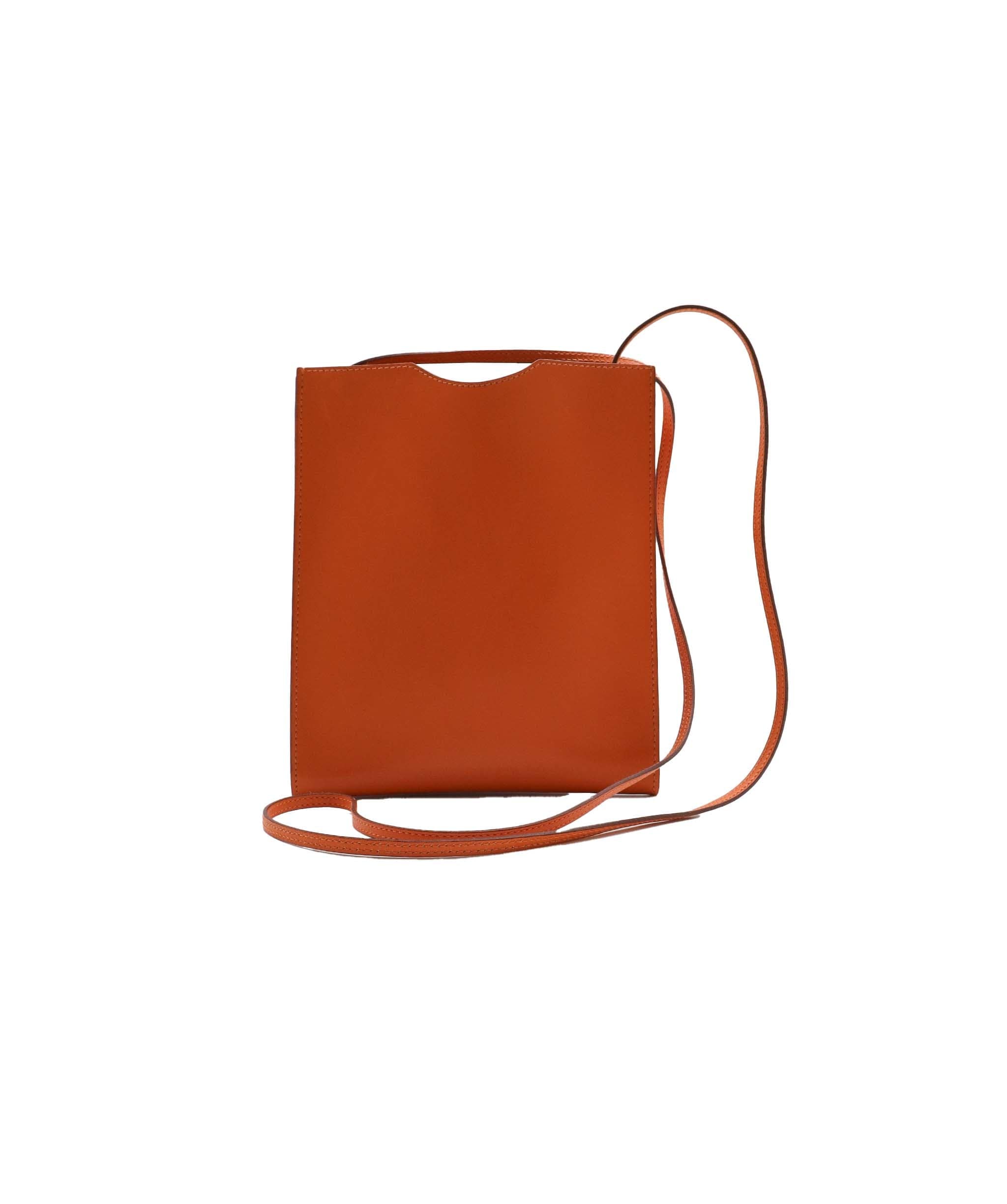 Hermès HERMES Onimaitou Shoulder Bag Leather orange - DXBS1335