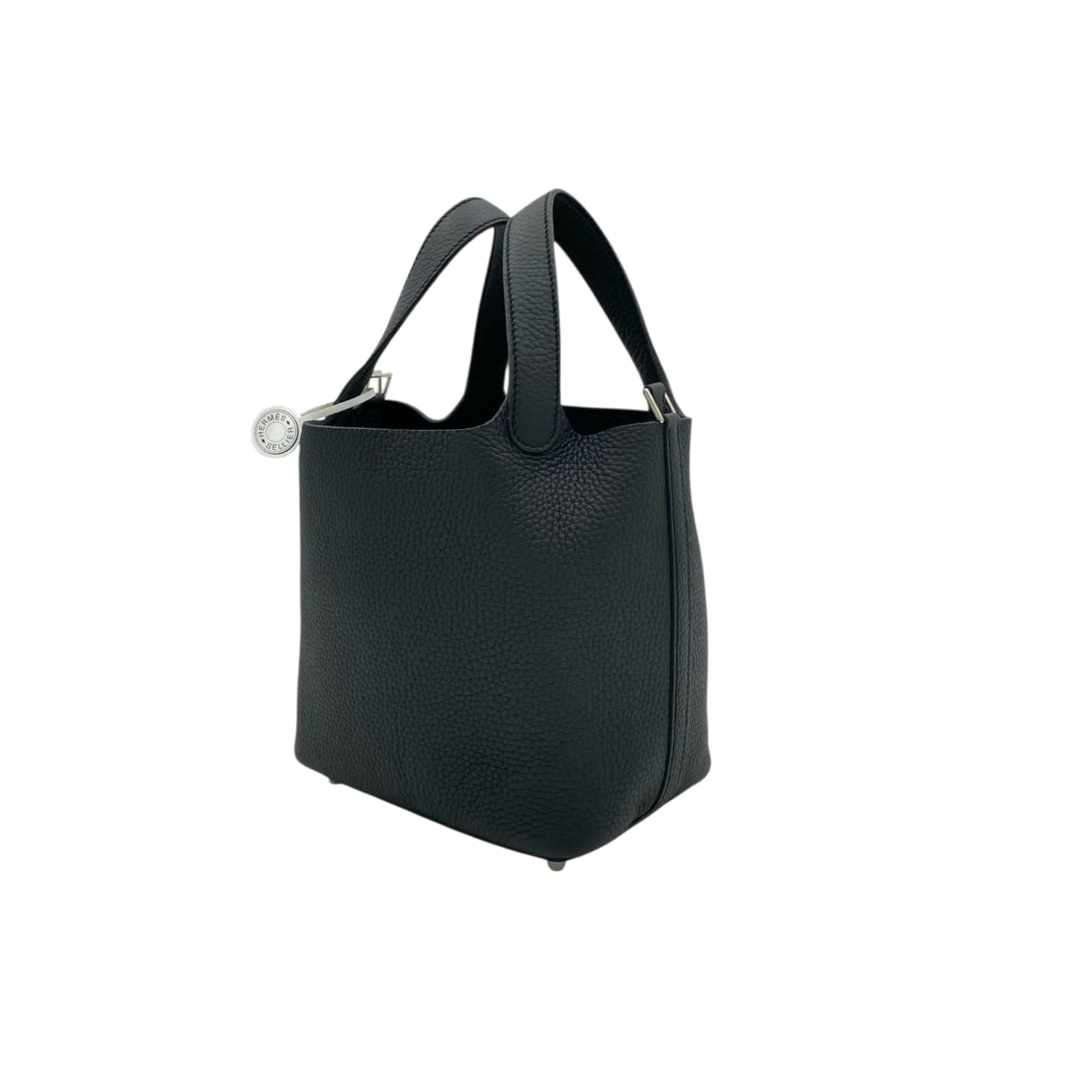 Hermès Hermès Picotin 18 Black in Clemence Palladium hardware SYC95CT