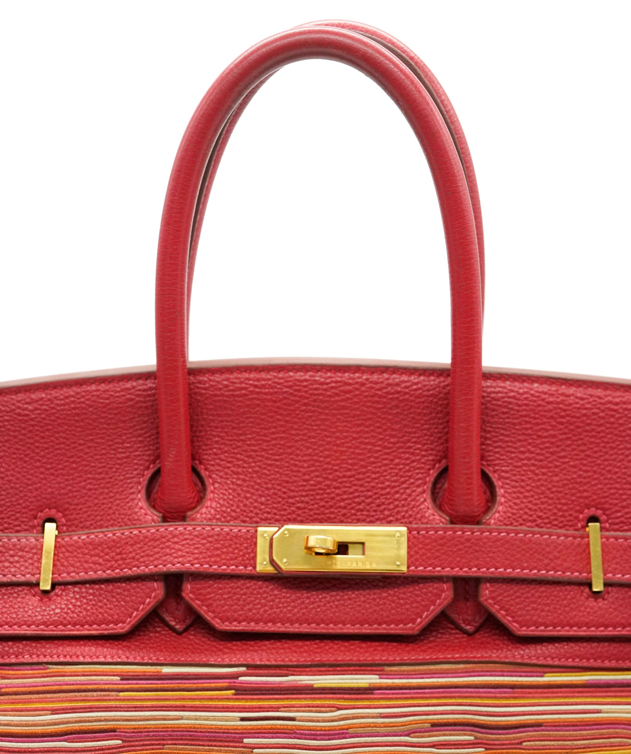 Hermès Hermes viberato Birkin 35 rough casaque GHW  - AJC0770