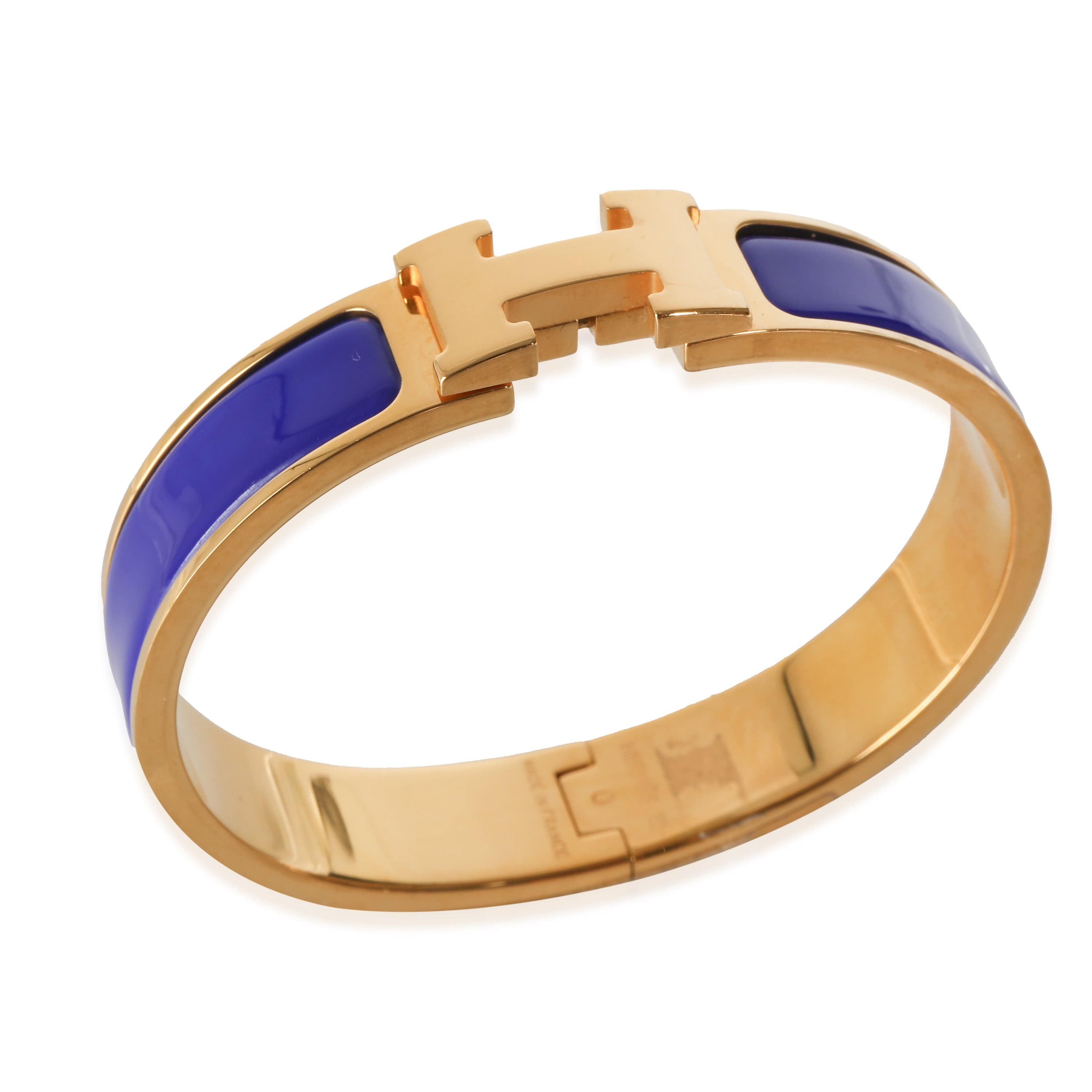 Hermès Clic H Bracelet in  Gold Plated