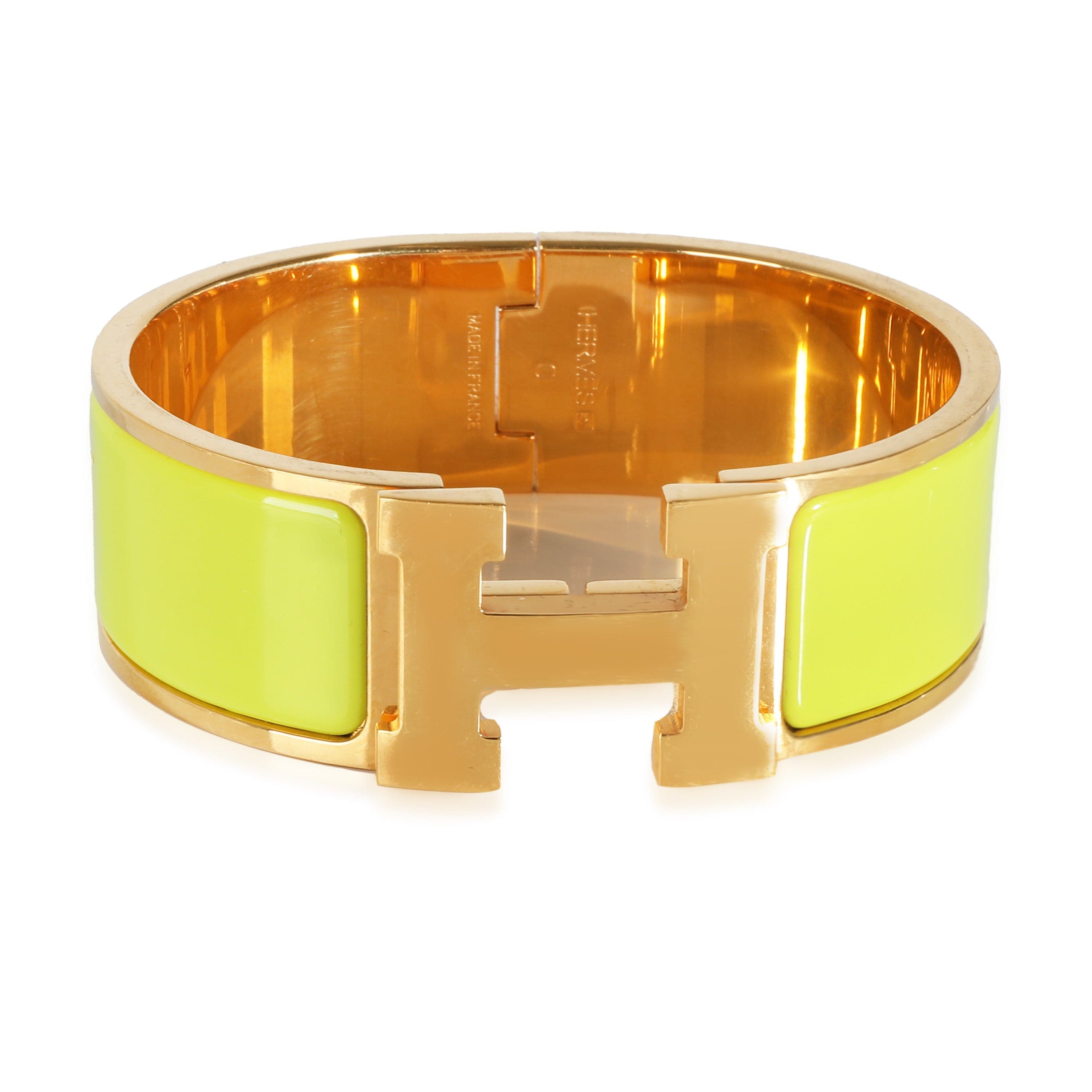 Hermès Hermès Clic Clac Bracelet in  Gold Plated