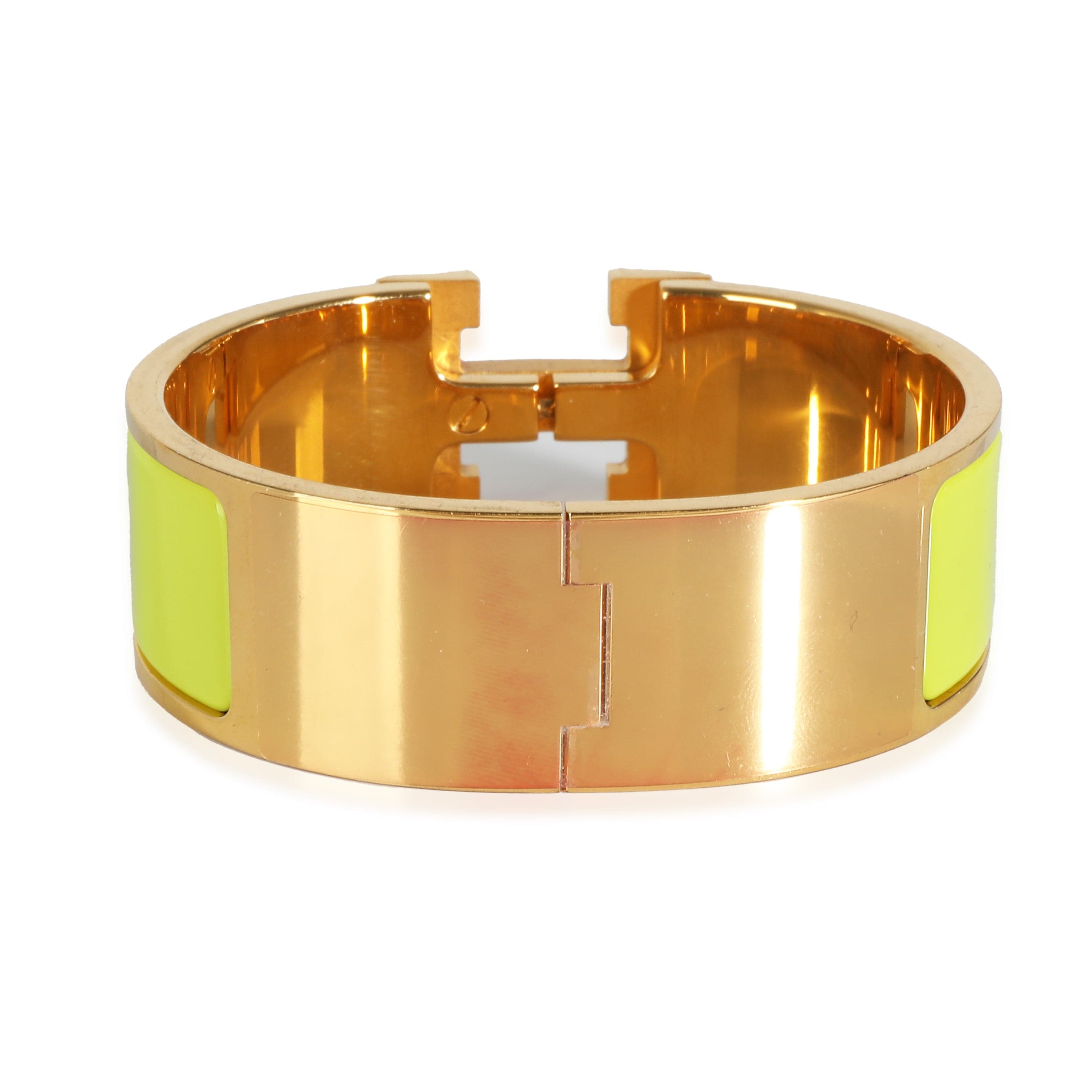 Hermès Hermès Clic Clac Bracelet in  Gold Plated