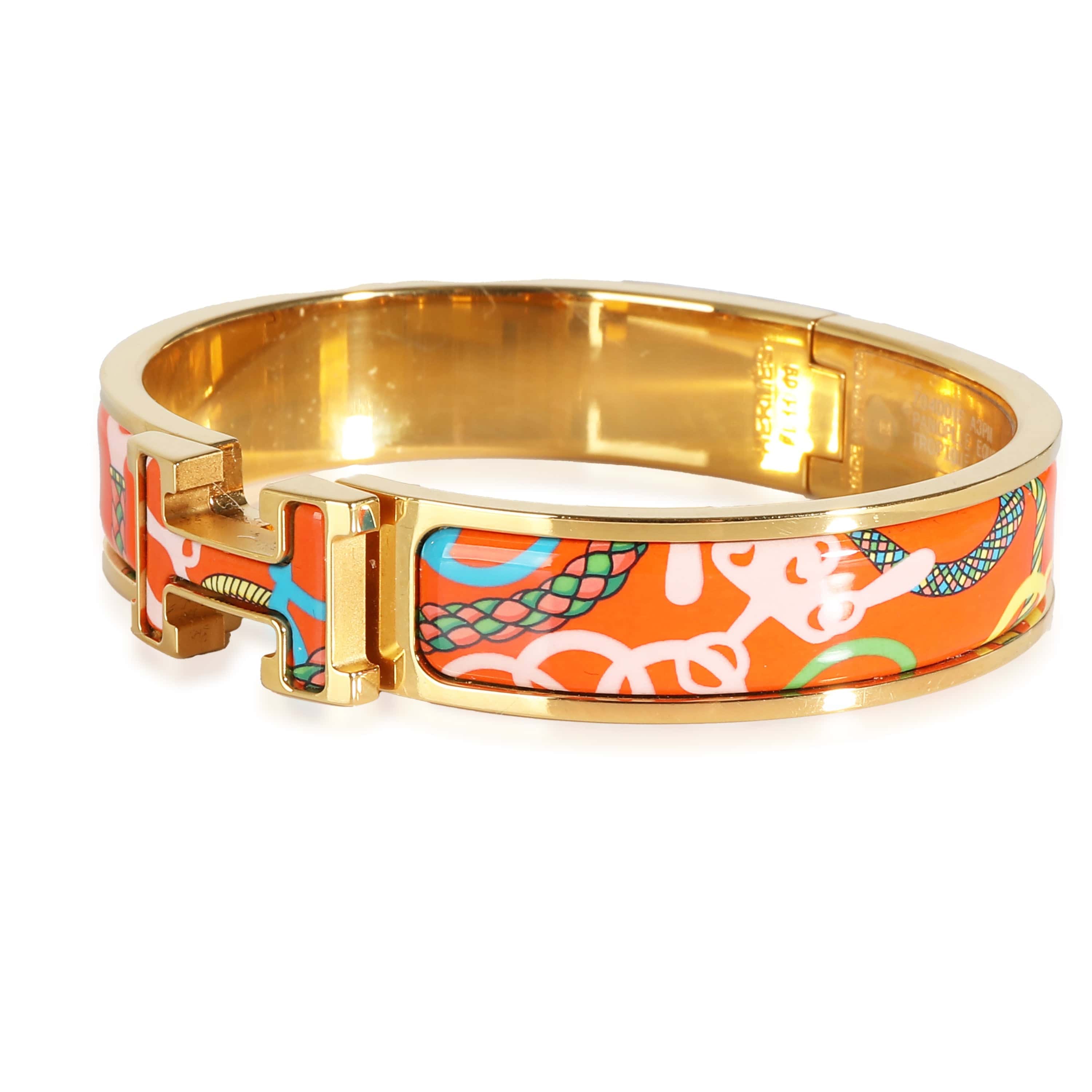 Hermès Hermès Clic H Bracelet in  Gold Plated