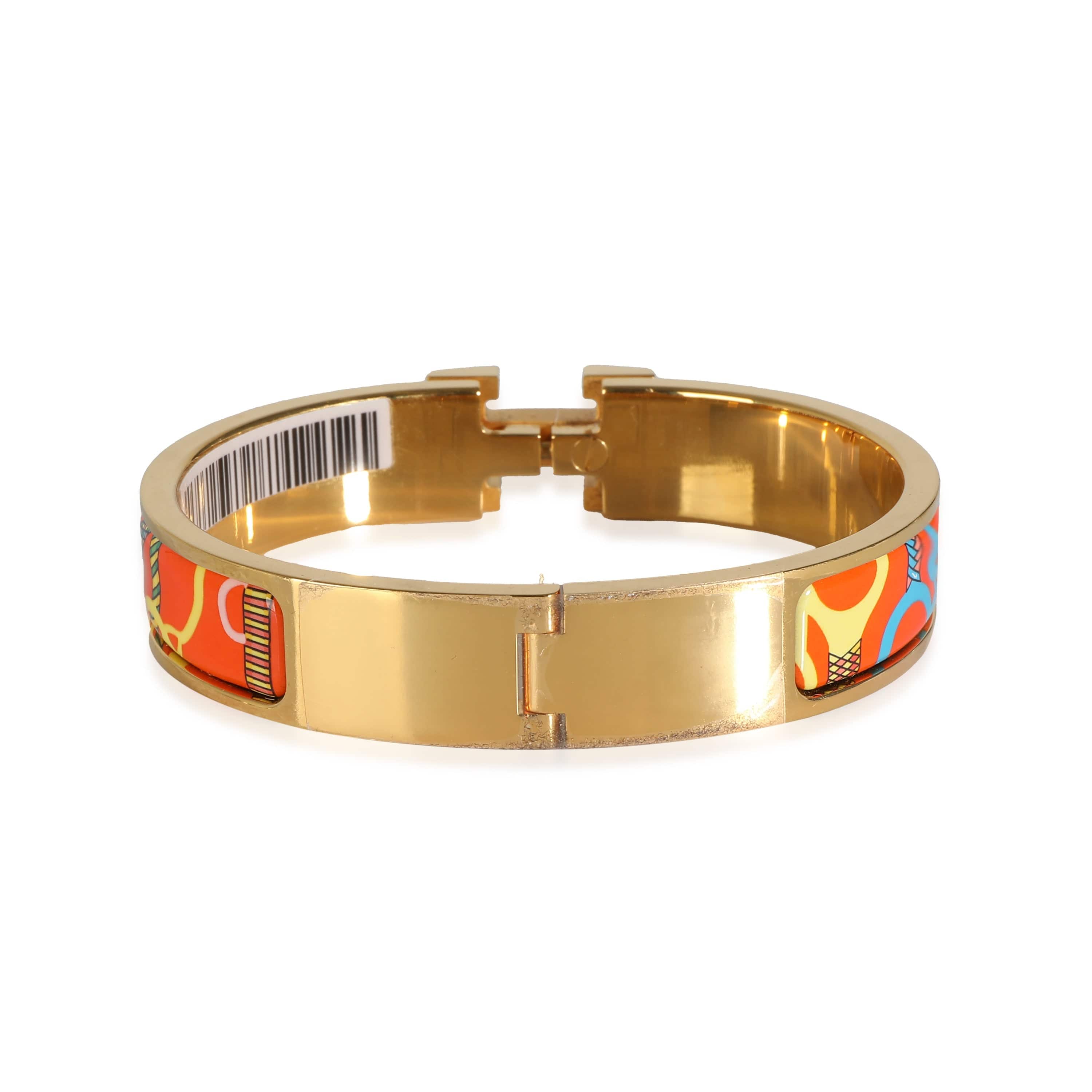 Hermès Hermès Clic H Bracelet in  Gold Plated