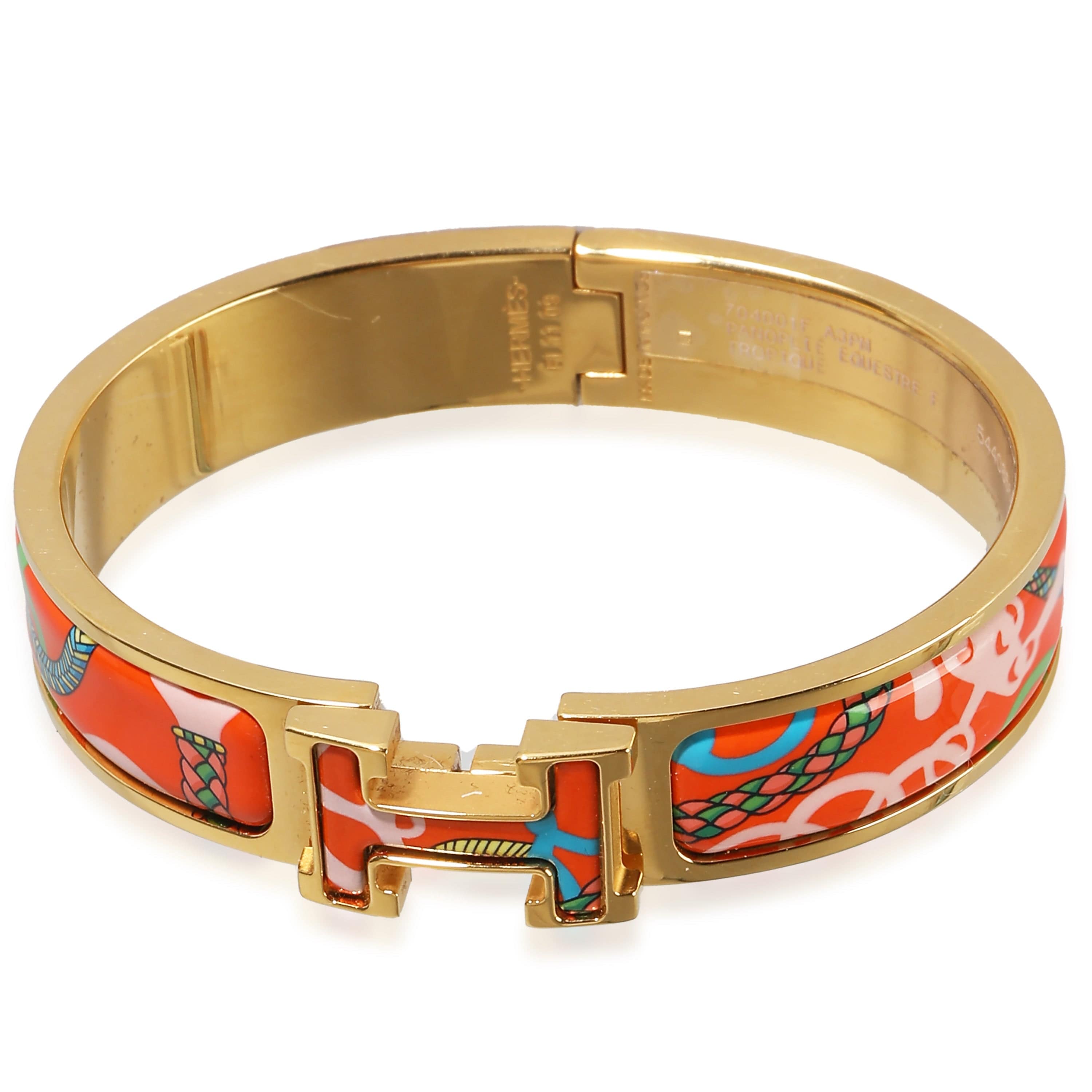 Hermès Hermès Clic H Bracelet in  Gold Plated