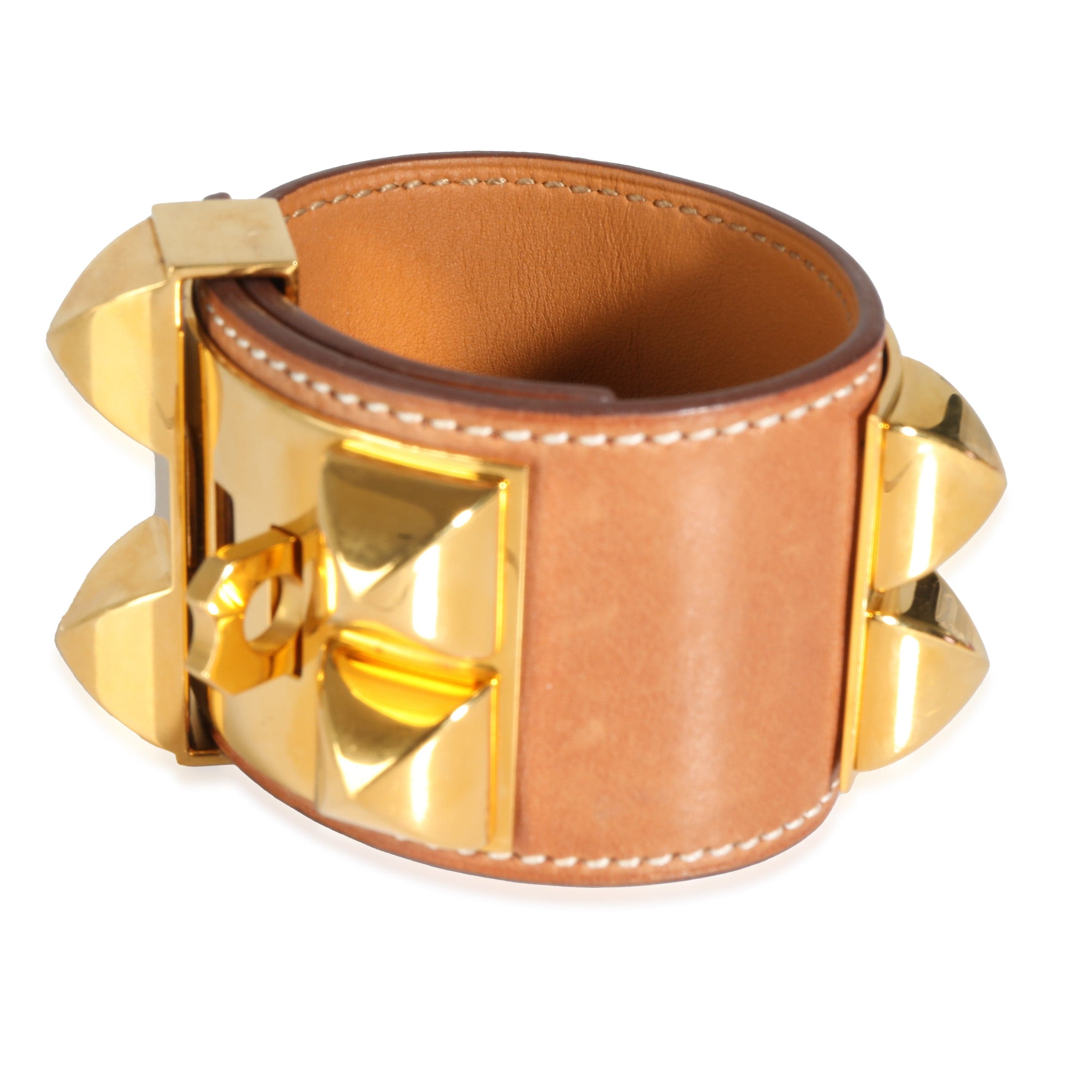 Hermès Hermès Collier De Chien Bracelet in  Gold Plated