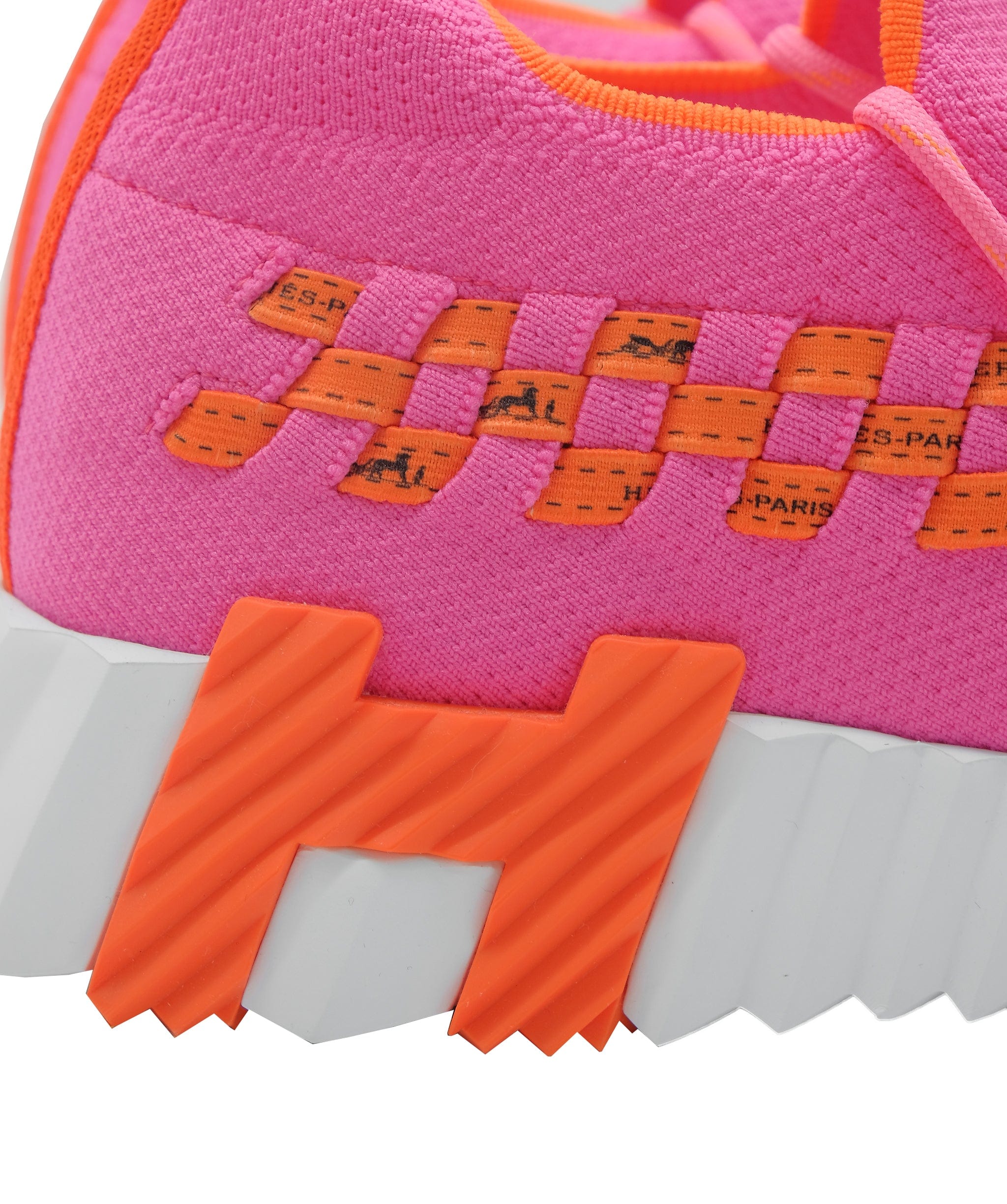 Hermès Hermes Bouncing Sneakers Pink Orange 39 RJC2658