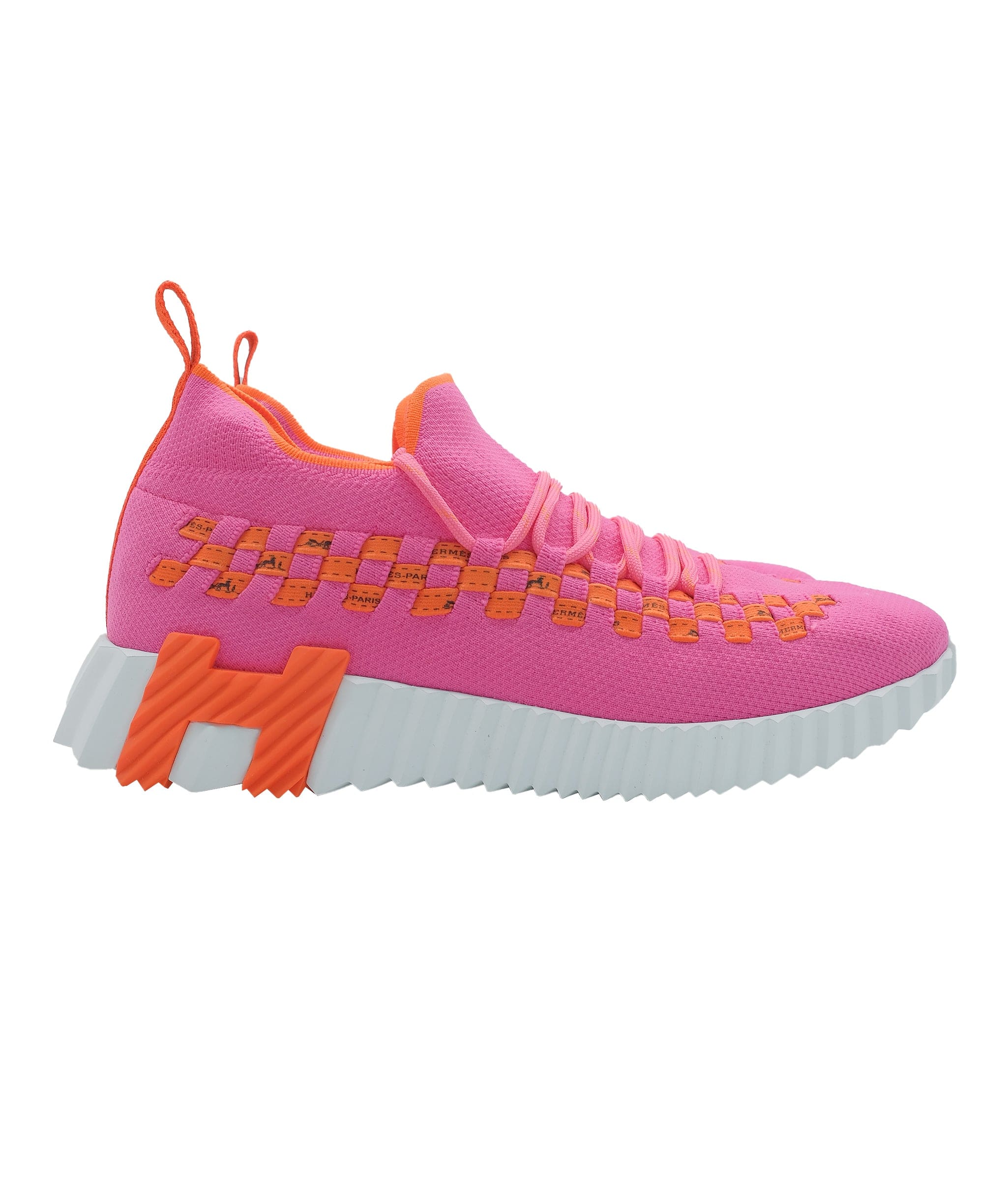 Hermès Hermes Bouncing Sneakers Pink Orange 39 RJC2658